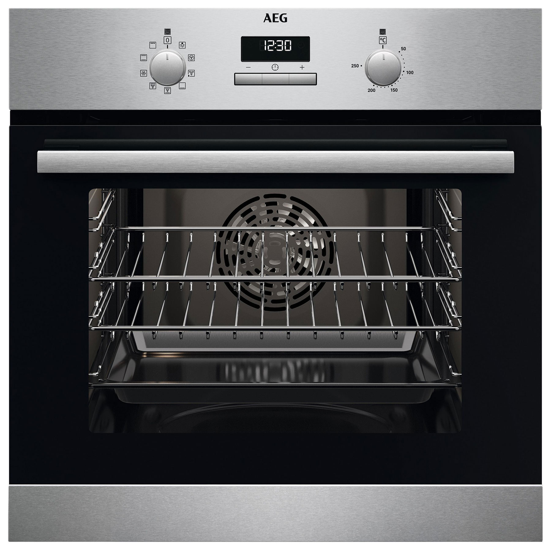 AEG BCX23101EM 6000 Series Built In Electric Single Oven St St