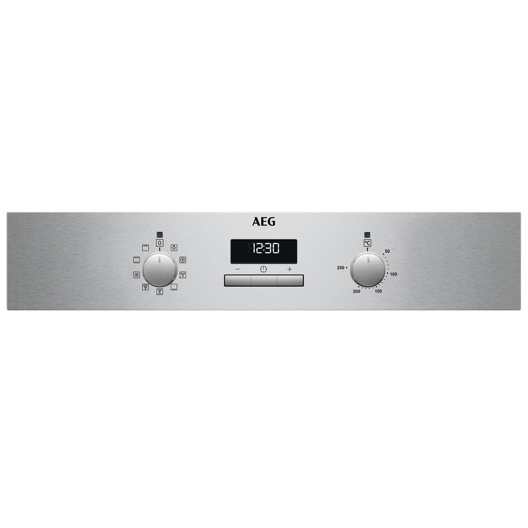 AEG BCX23101EM Built In Electric Single Oven in Stainless Steel 65L A, photo 2