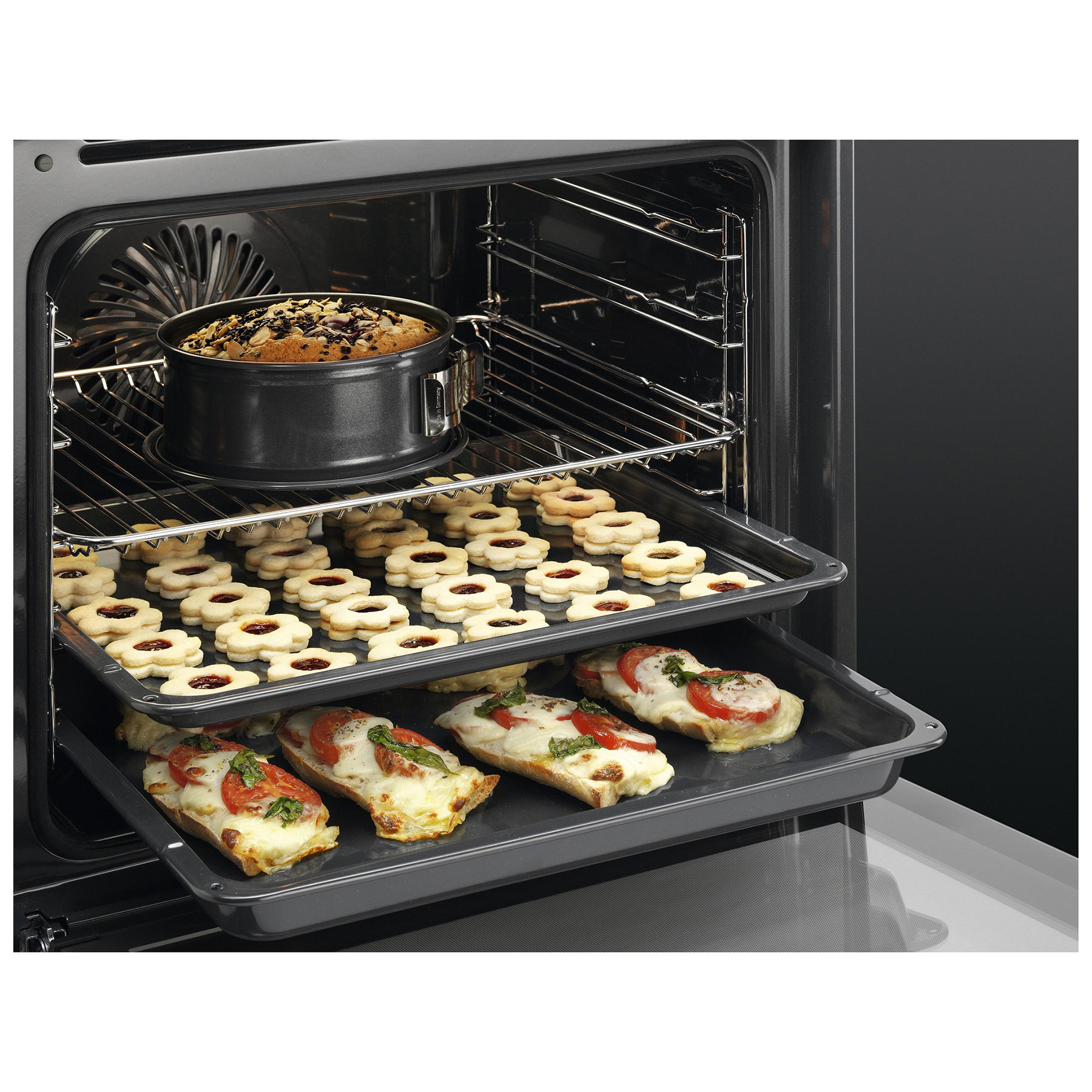 AEG BCX23101EM Built In Electric Single Oven in Stainless Steel 65L A, photo 5