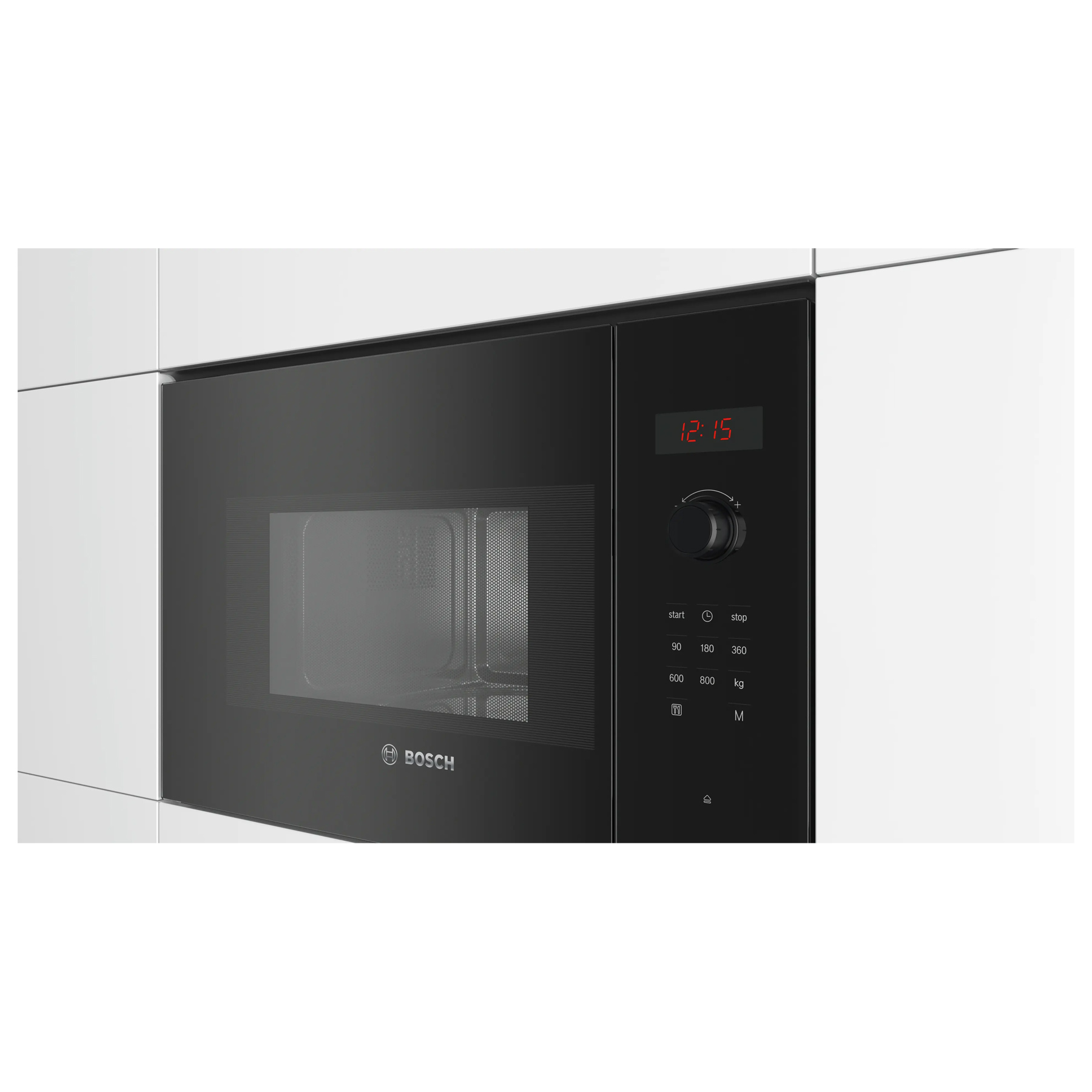 Bosch BFL523MB0B Series 4 Built In Microwave Oven in Black 800W 20L, photo 2