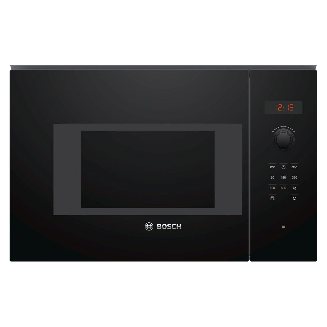 Image of Bosch BFL523MB0B Series 4 Built in Compact Microwave Oven in Black 800