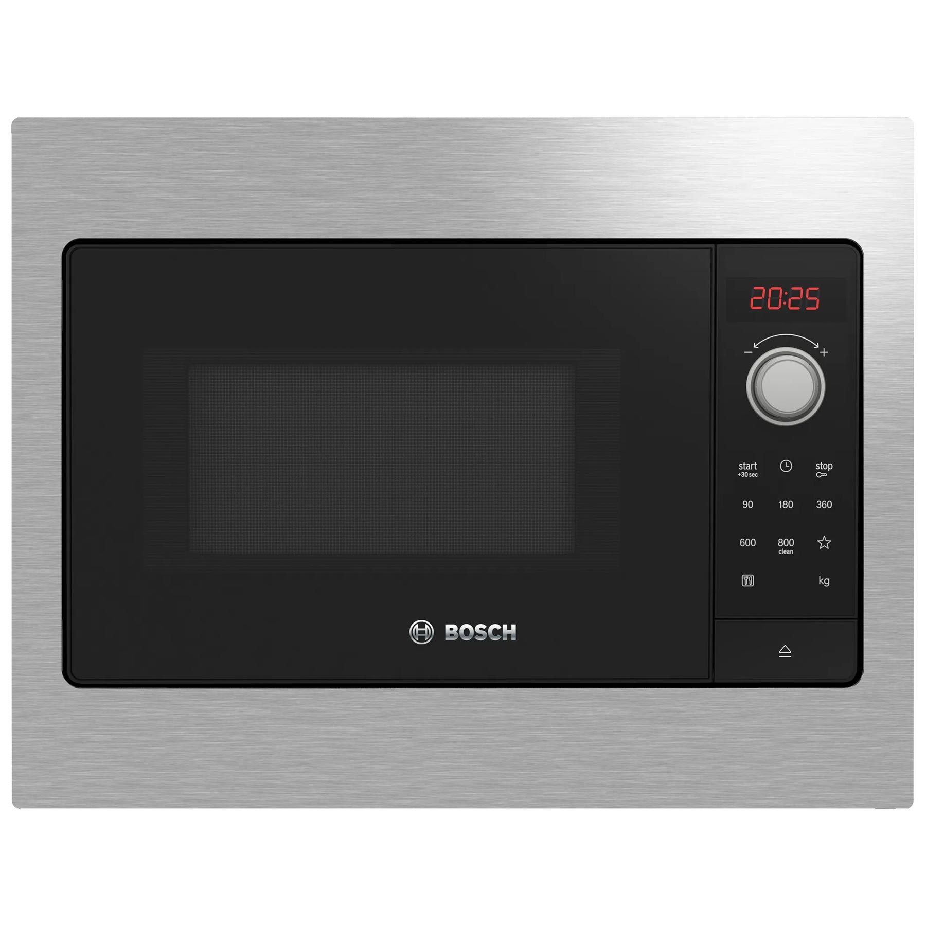 Bosch BFL523MS3B 50cm Wide Series 2 Built In Compact Microwave For Wall Unit – STAINLESS STEEL