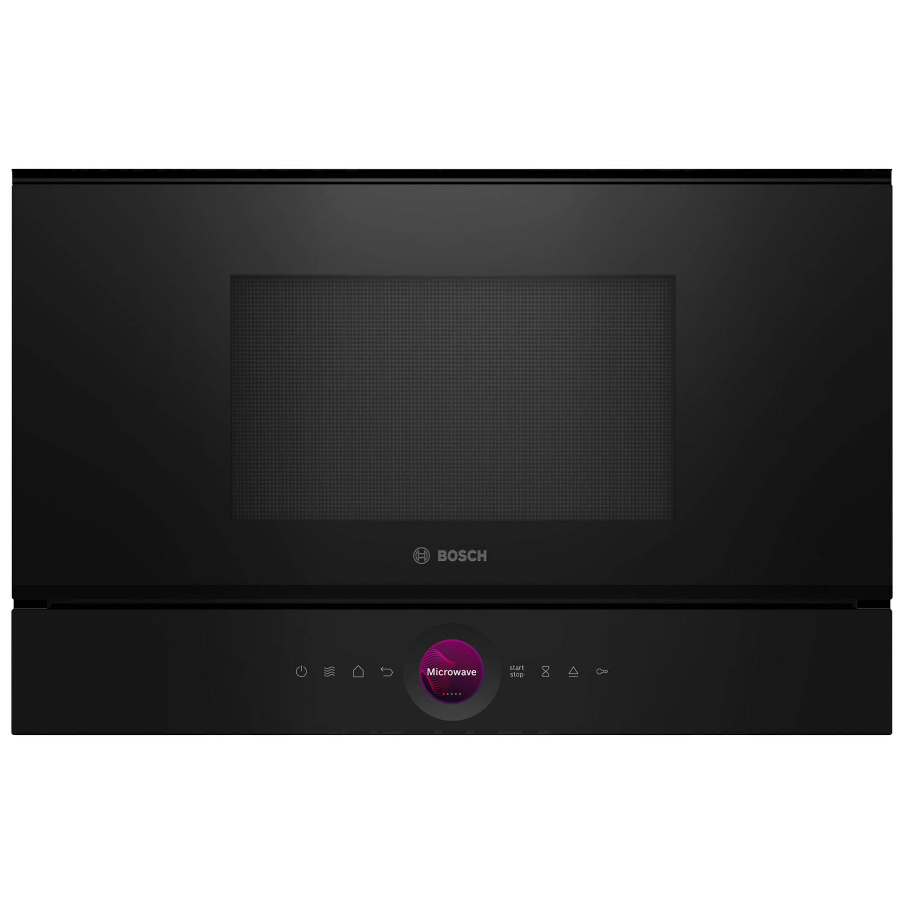 Bosch BFL7221B1B Series 8 Built In Microwave For Wall Unit – BLACK