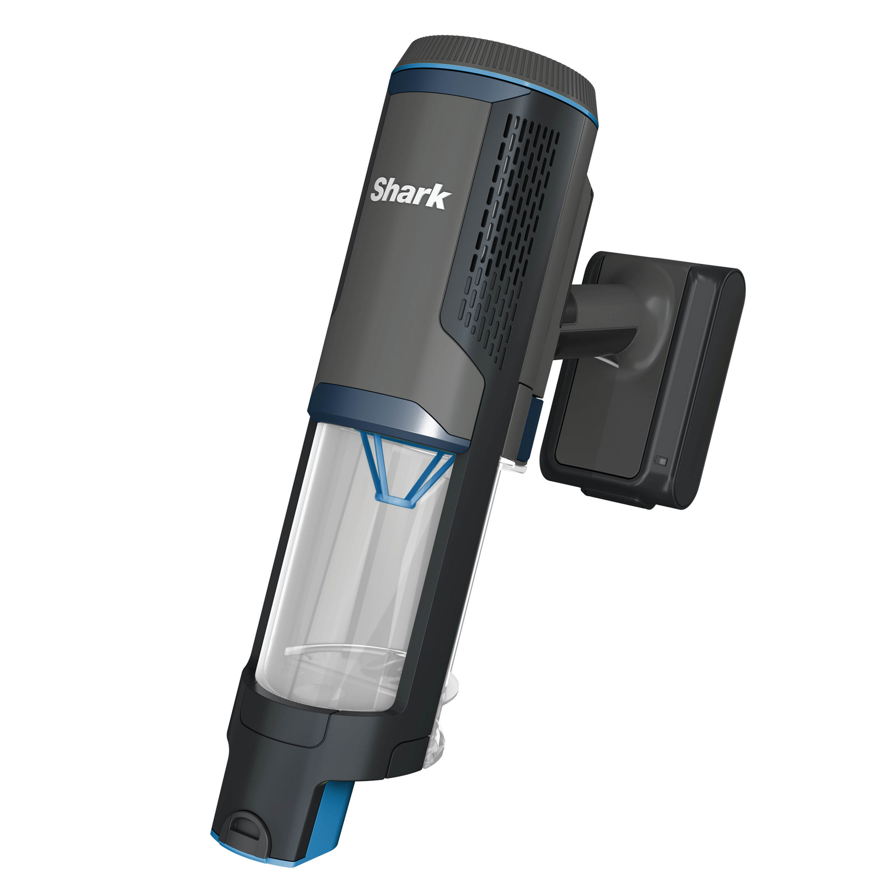 Shark BH102UK PowerBoost Pet Handheld Vacuum Charcoal with Blue, photo 2