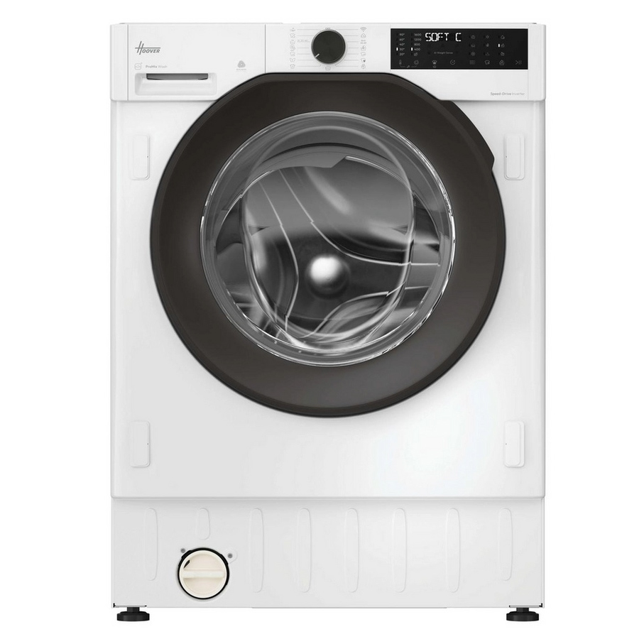 Hoover BH4S696M6DR9 Integrated Washer Dryer in White 1600 Spin 9kg 6kg