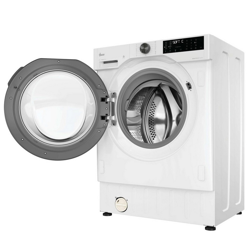 Hoover BH4S69M6DR9J Integrated 9kg 1600 Spin Washing Machine in White, photo 3