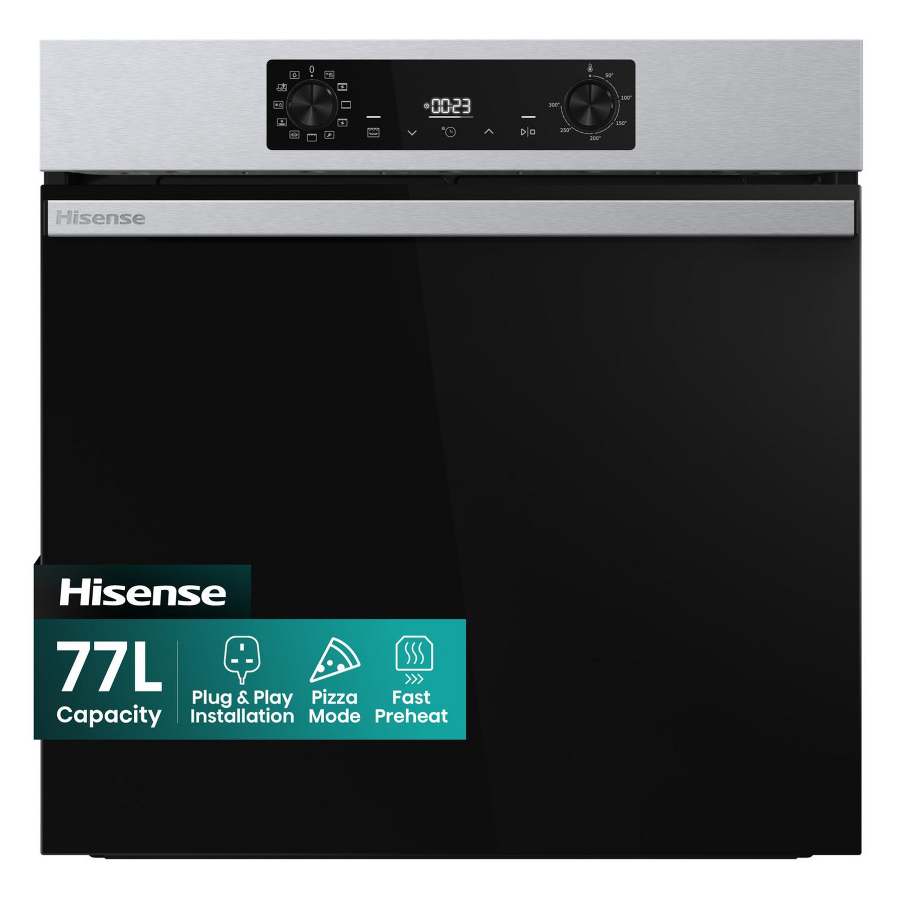 Hisense BI622AXPGUK Built In Electric Single Oven in Stainless Steel 7, photo 2