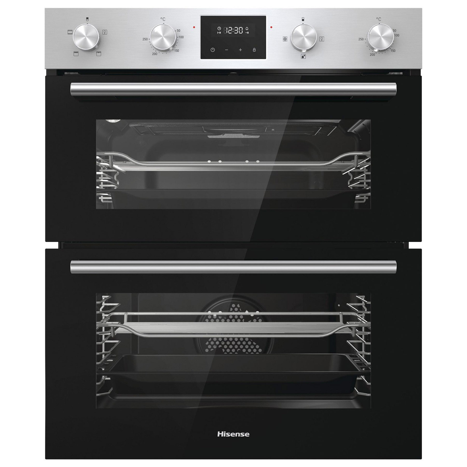 Image of Hisense BID75211XUK Built Under Electric Double Oven in St Stl 54L A R