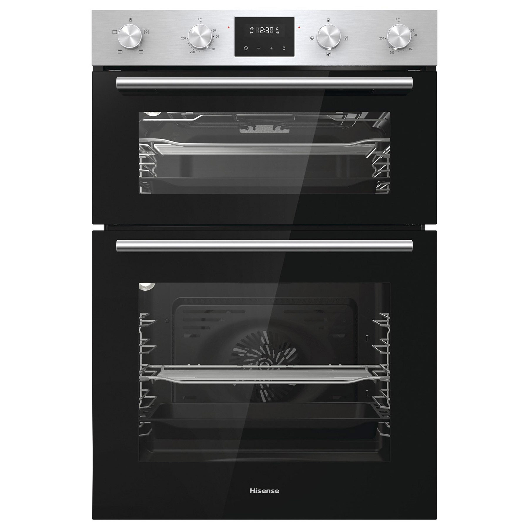 Image of Hisense BID95211XUK Built In Electric Double Oven in St Steel 72L A Ra