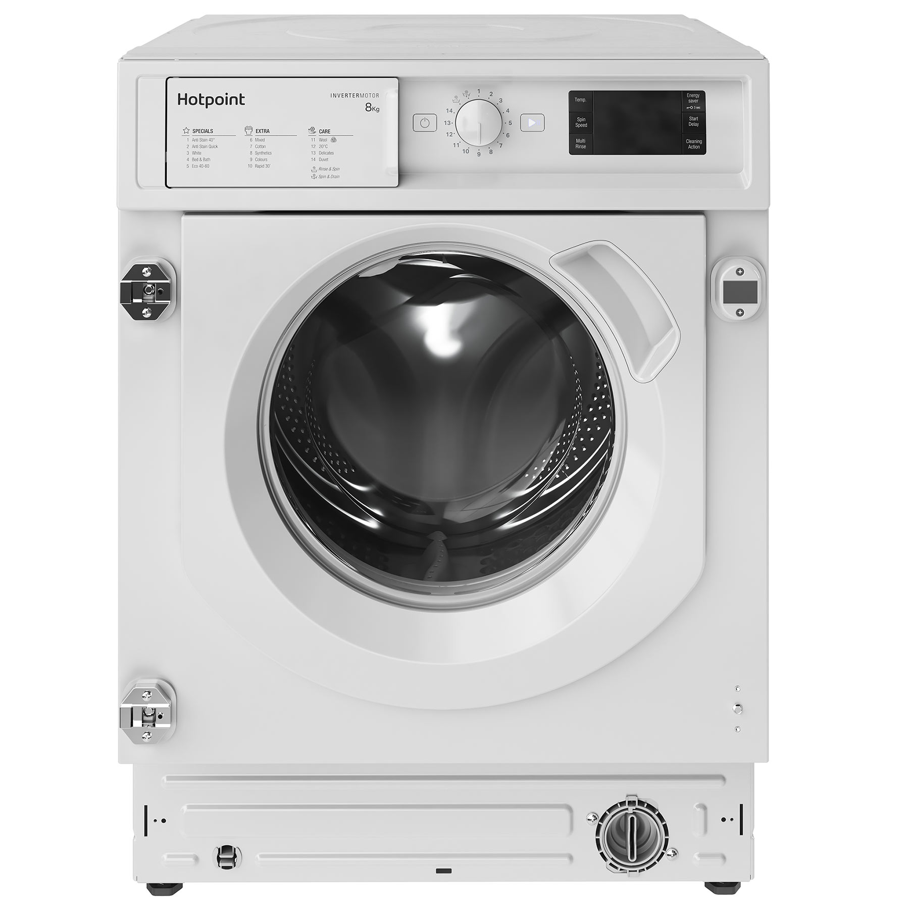 Image of Hotpoint BIWMHG81485 Integrated Washing Machine 1400rpm 8kg B Rated