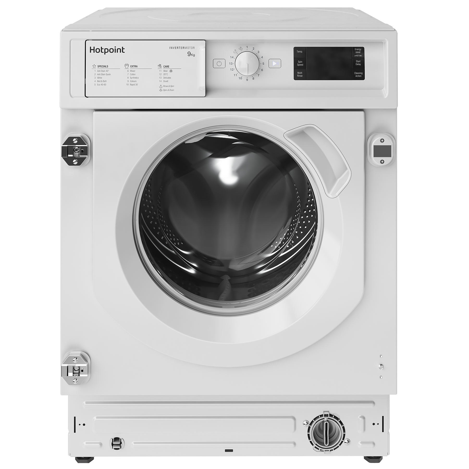 Image of Hotpoint BIWMHG91485 Integrated Washing Machine 1400rpm 9kg B Rated