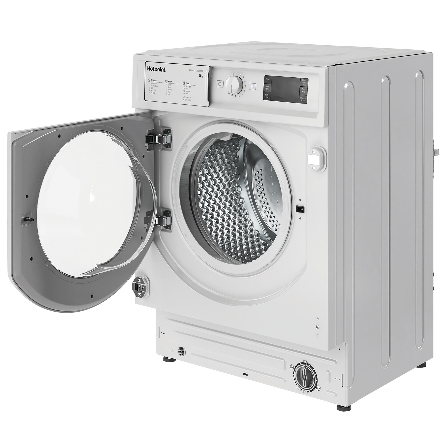 Hotpoint BIWMHG91485 Integrated 9kg 1400 Spin Washing Machine B Rated, photo 3