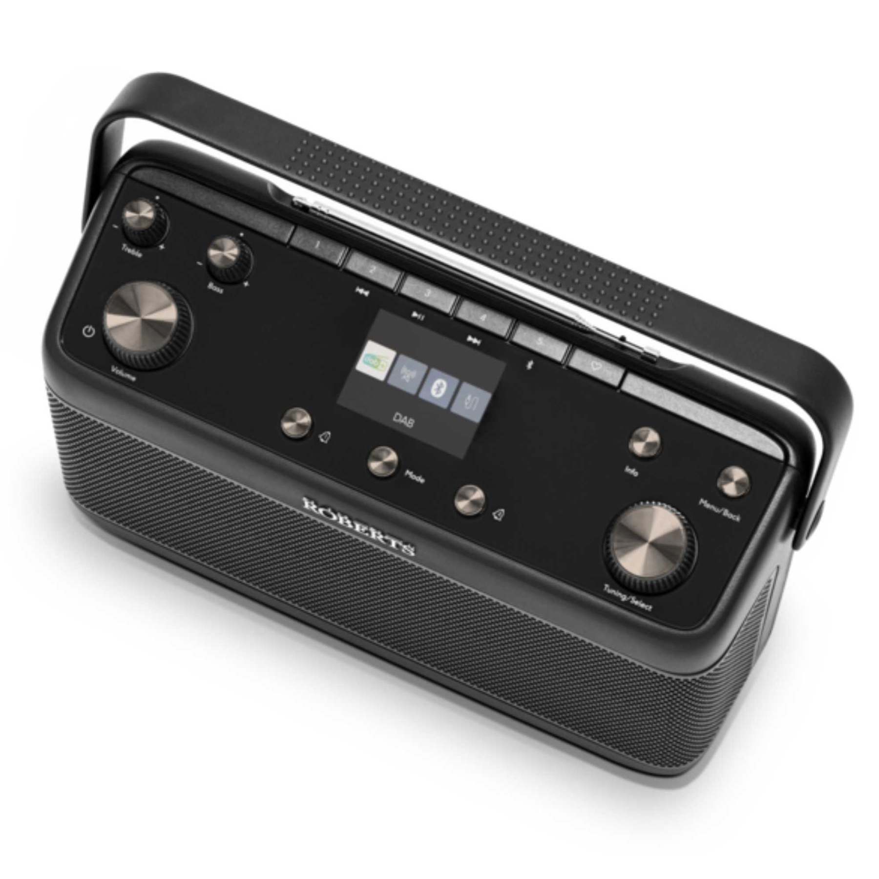 Roberts BLUTUNE7BK BLUTUNE Stereo DAB DAB FM Portable Radio in Black w, photo 3