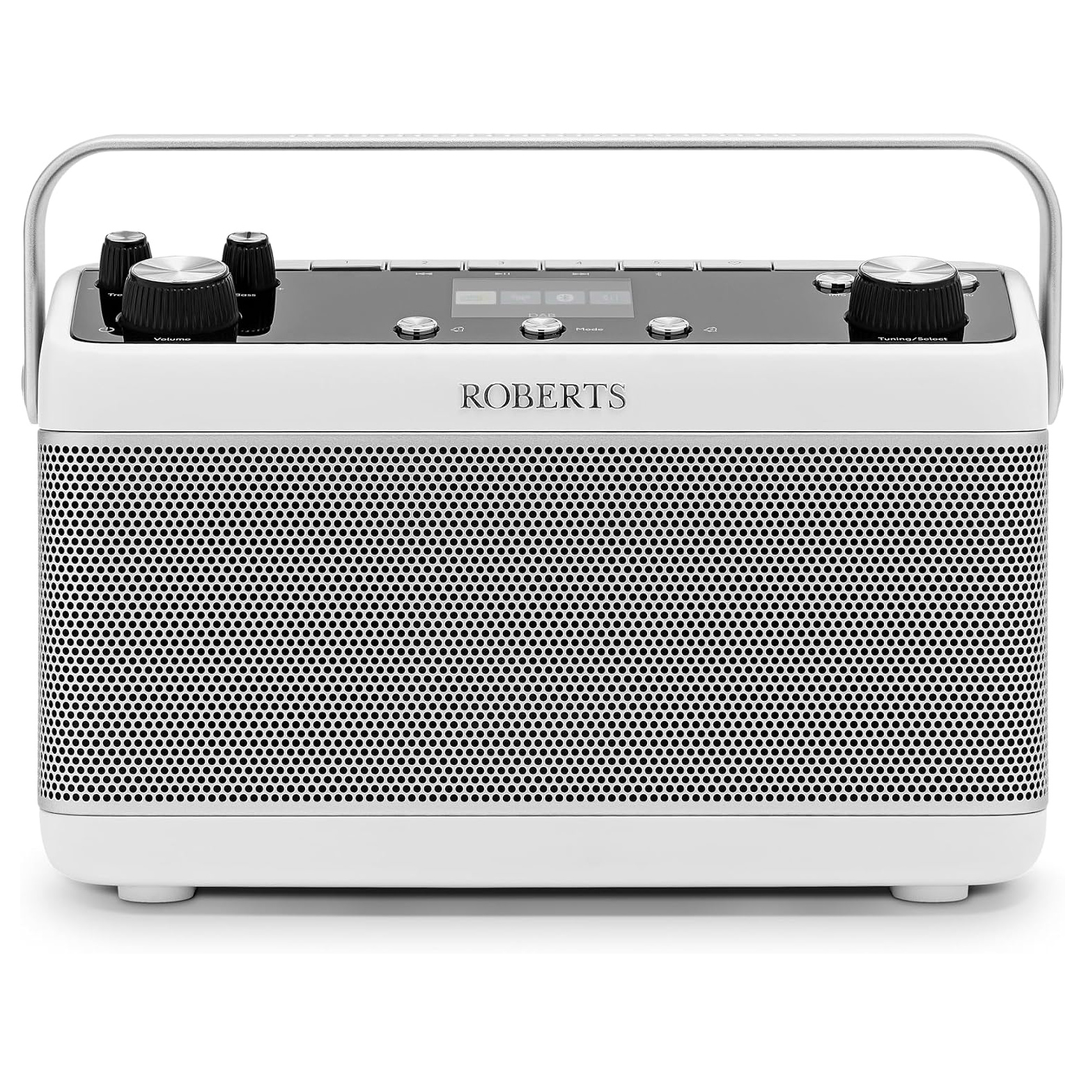 Image of Roberts BLUTUNE7W BLUTUNE Stereo DAB DAB FM Portable Radio in White wi