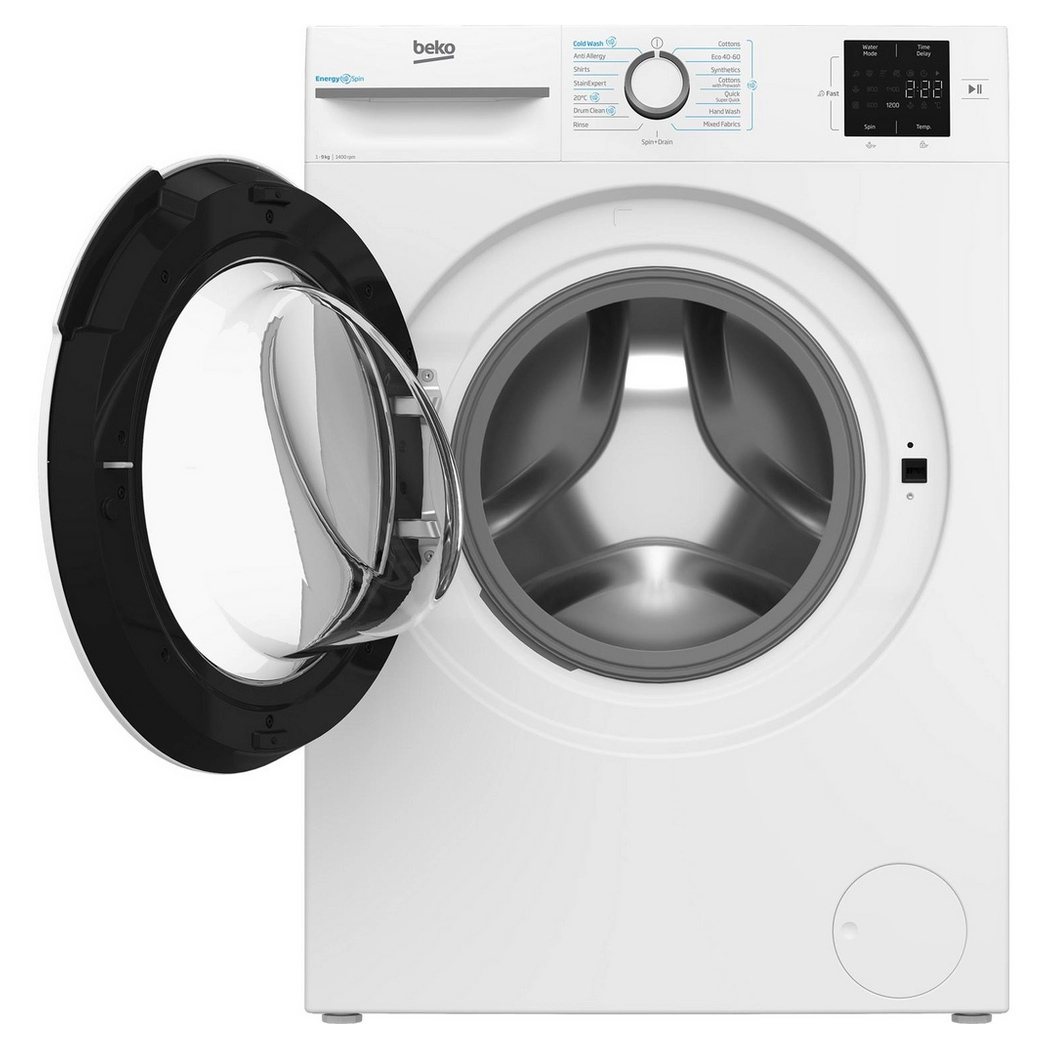 Beko BM3WT3941W 9kg 1400 Spin Washing Machine in White A Rated ProSmar, photo 2