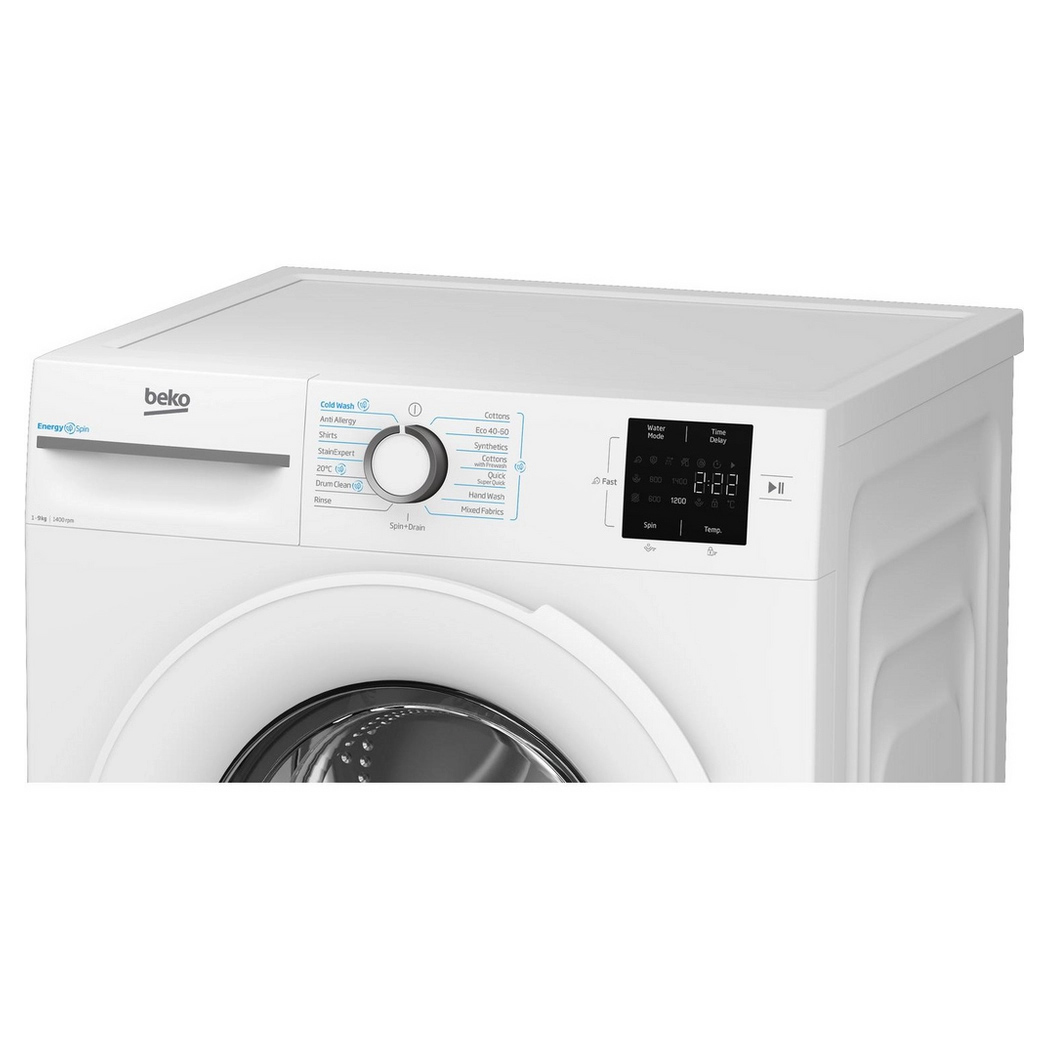 Beko BM3WT3941W 9kg 1400 Spin Washing Machine in White A Rated ProSmar, photo 5