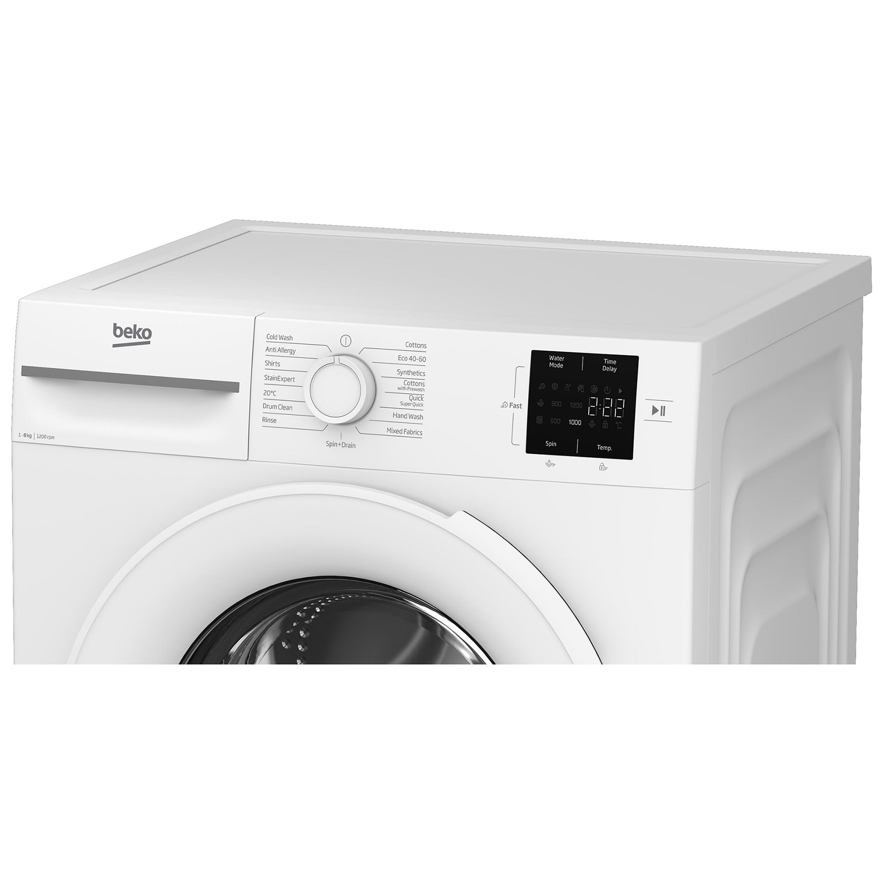 Beko BMN3WT3821W 8kg 1200 Spin Washing Machine in White B Rated ProSma, photo 5