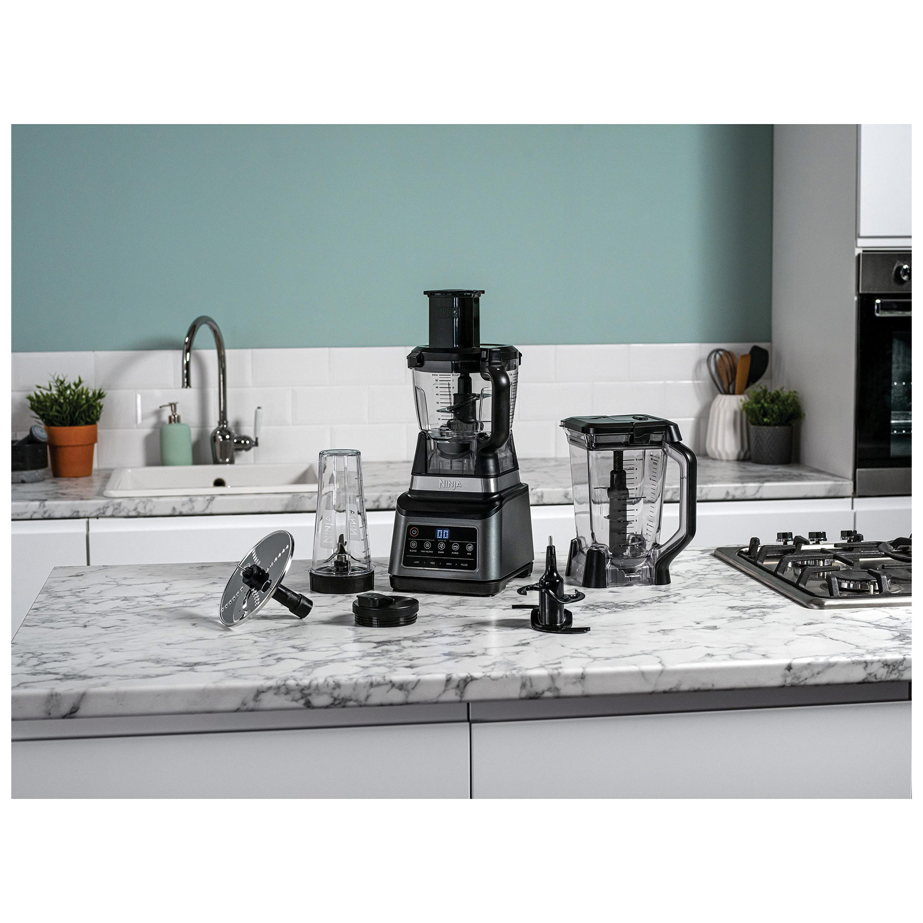 Ninja BN800UK 3 in 1 Food Processo with Auto IQ in Black Silver, photo 3