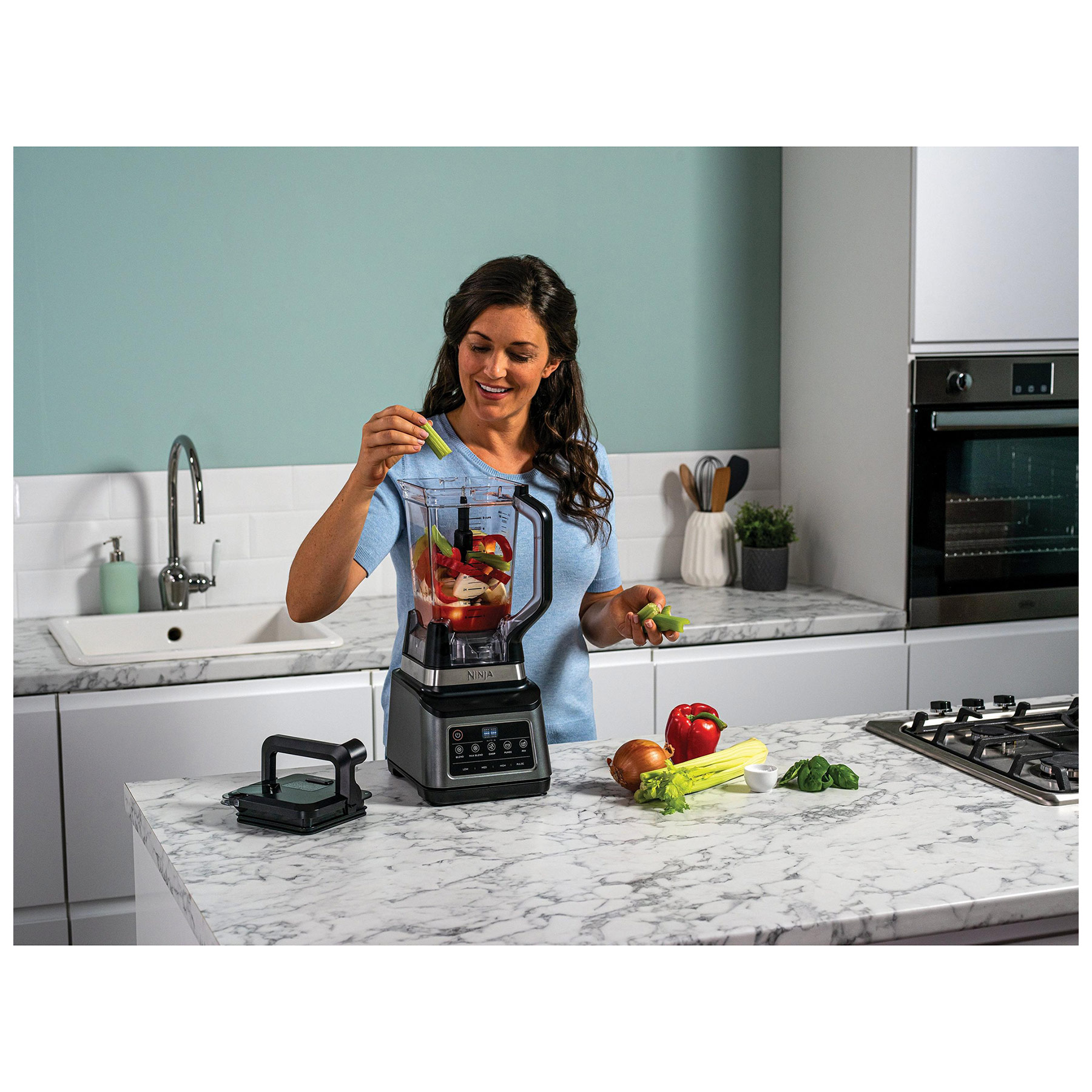 Ninja BN800UK 3 in 1 Food Processo with Auto IQ in Black Silver, photo 5