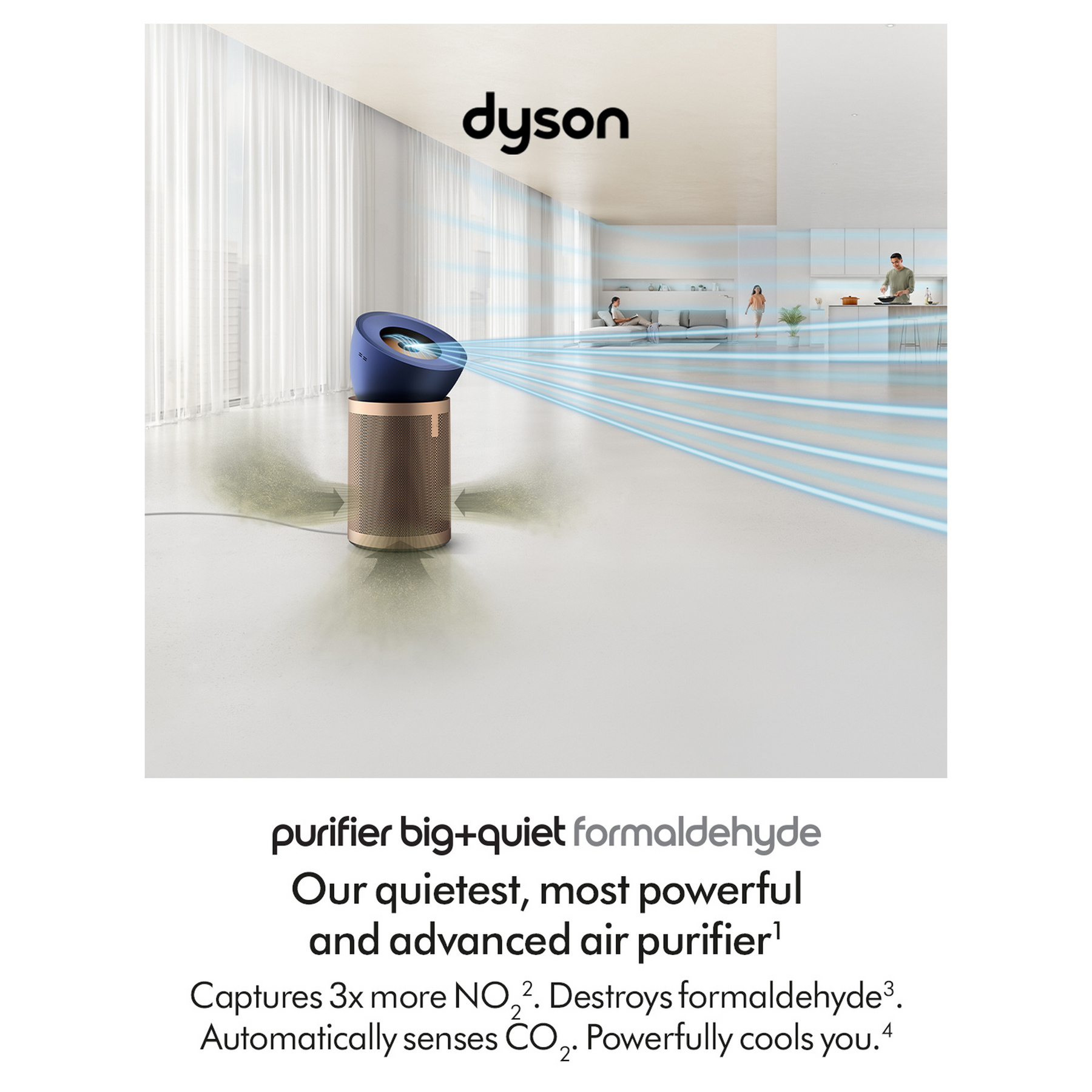 Dyson BP04 Air Purifier Big Quiet Formaldehyde Purifying Cooling Fan i, photo 2