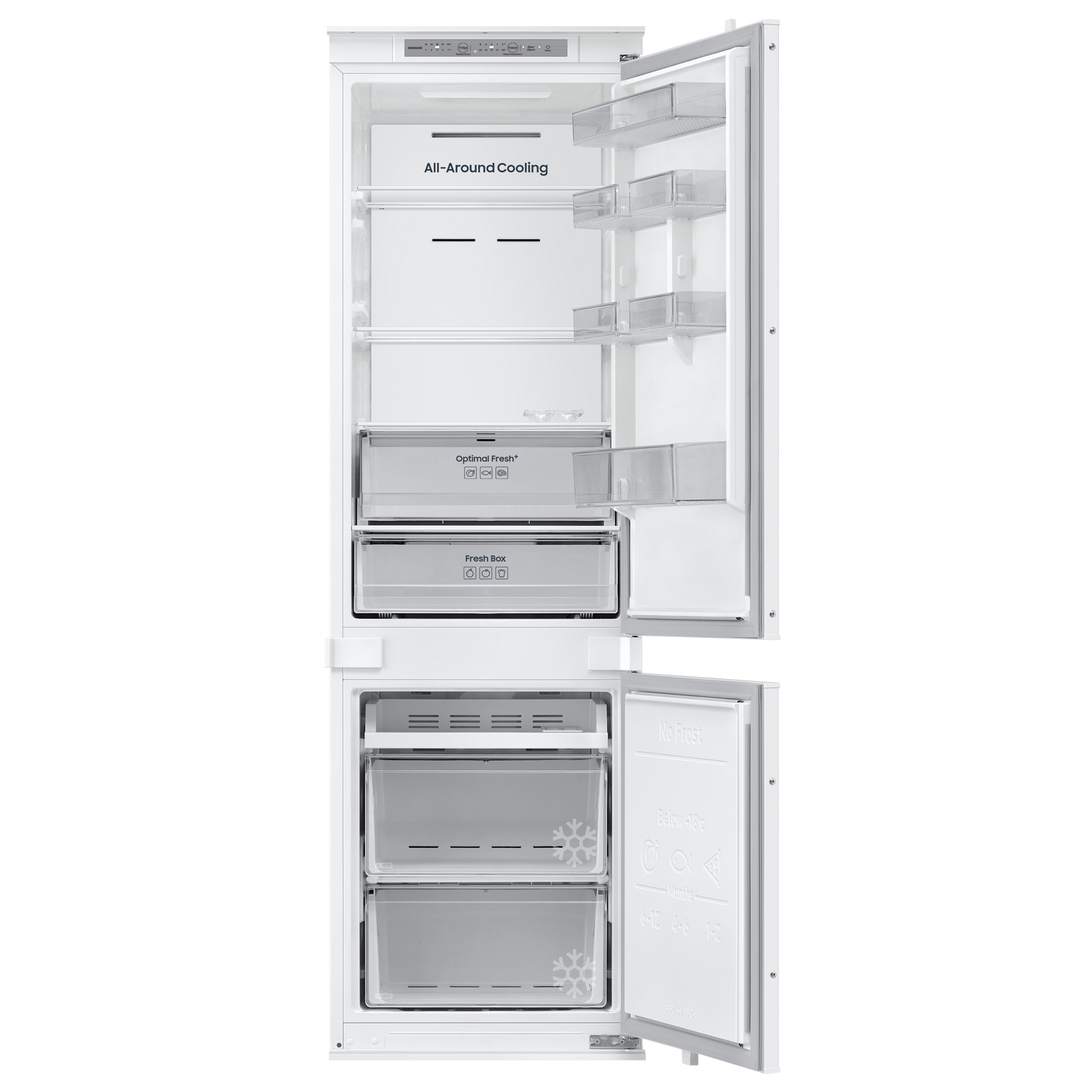 Samsung BRB70F26DES0 Series 6 Integrated 60 40 Frost Free Fridge Freez, photo 3