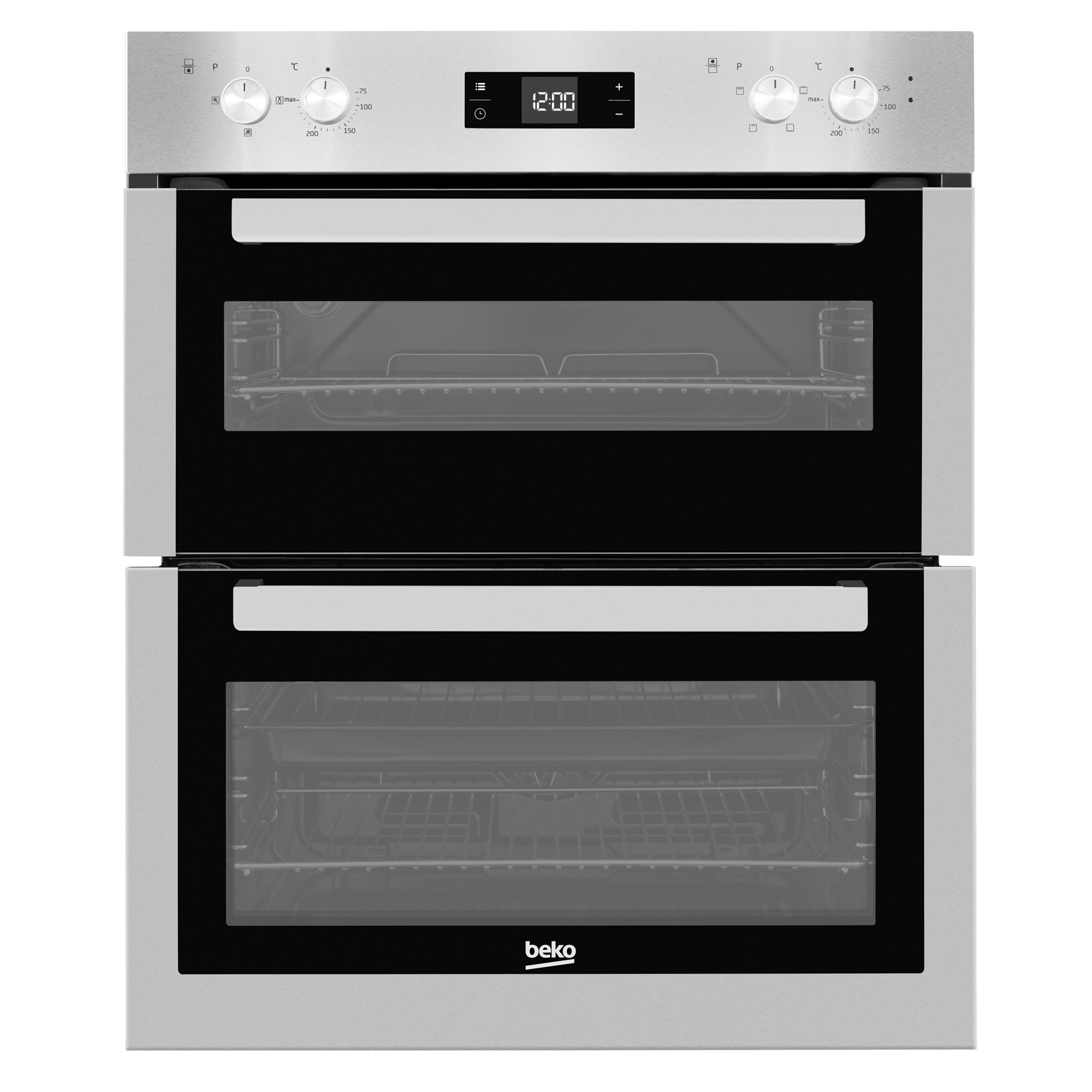 Image of Beko BTF26300X Built Under Electric Double Oven in St Steel A A Rated