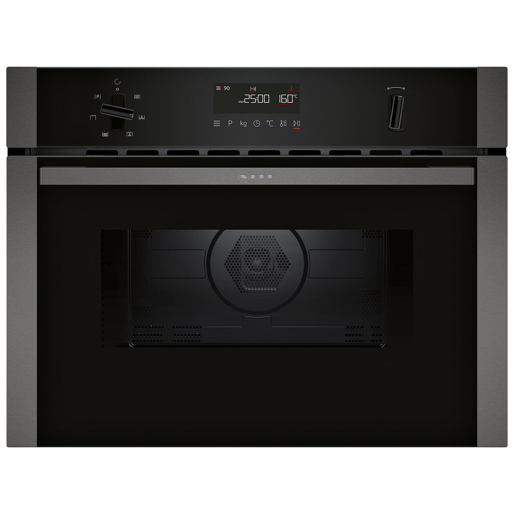 Image of Neff C1AMG84G0B N50 Built In Microwave Oven in Black 900W