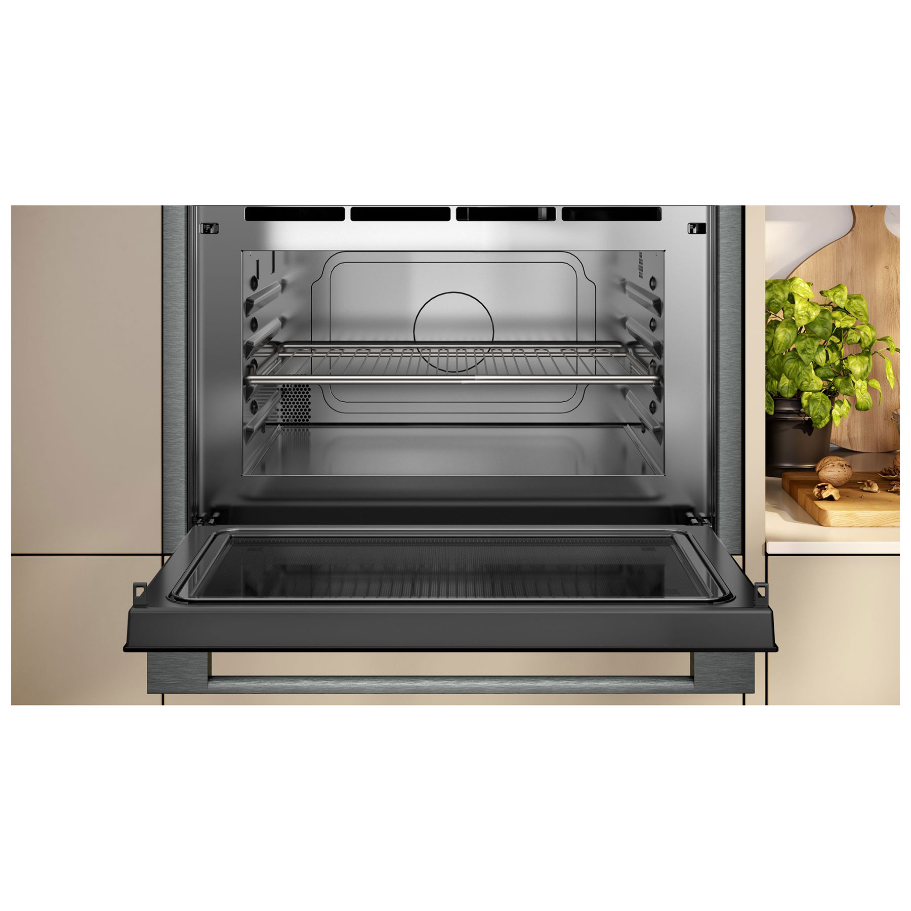 Neff C24GR3XG1B N70 Built In Microwave Oven with Grill in Graphite Gre, photo 3