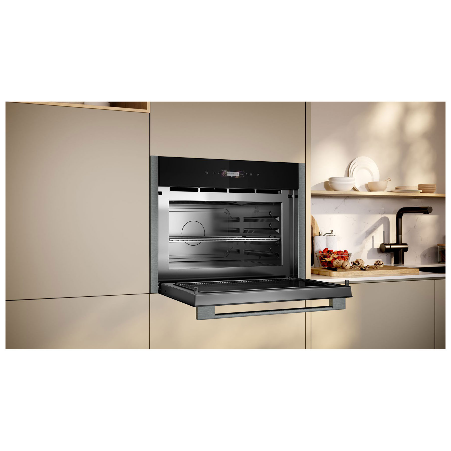 Neff C24GR3XG1B N70 Built In Microwave Oven with Grill in Graphite Gre, photo 4