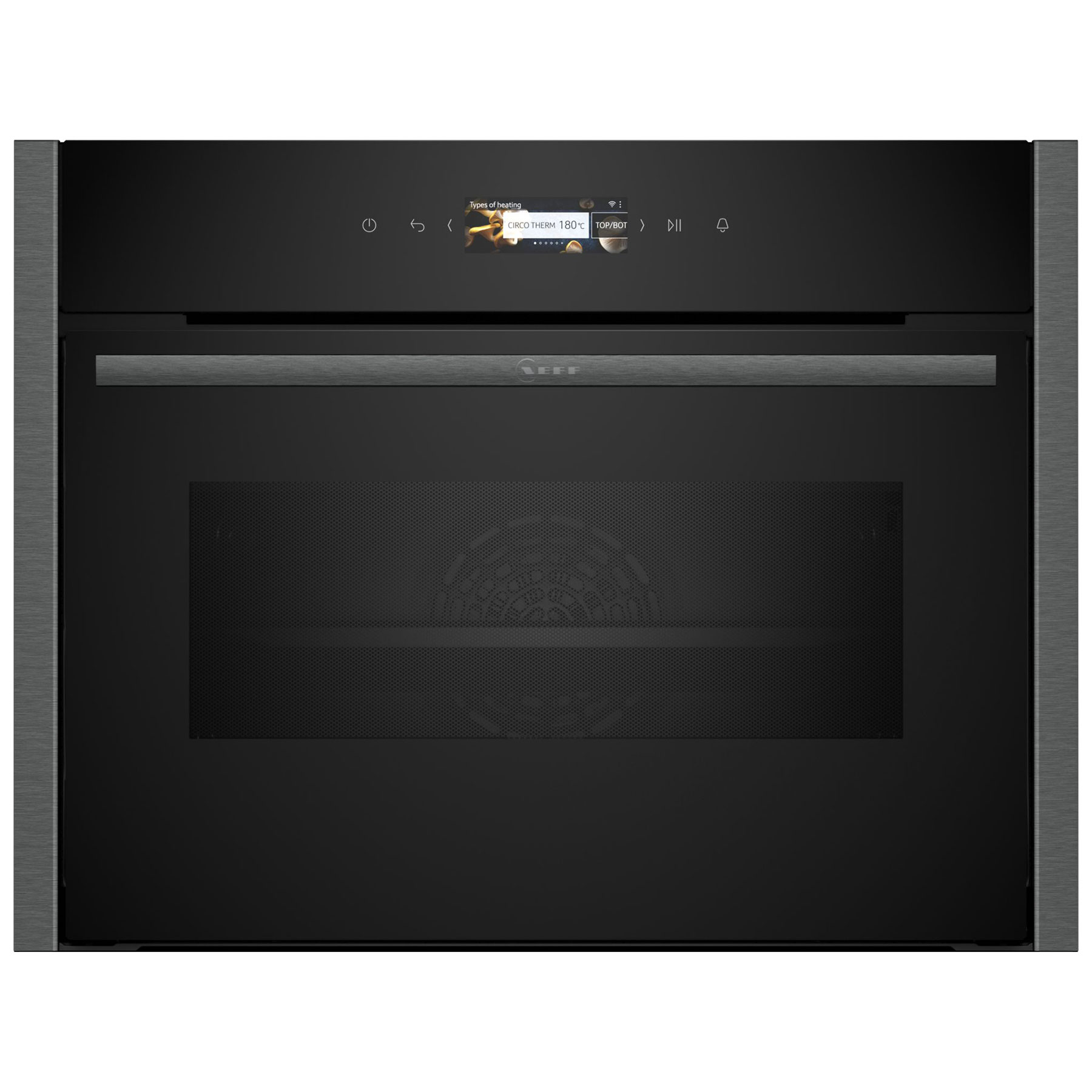 Image of Neff C24MR21G0B N70 Built In Compact Oven Microwave in Black 45L