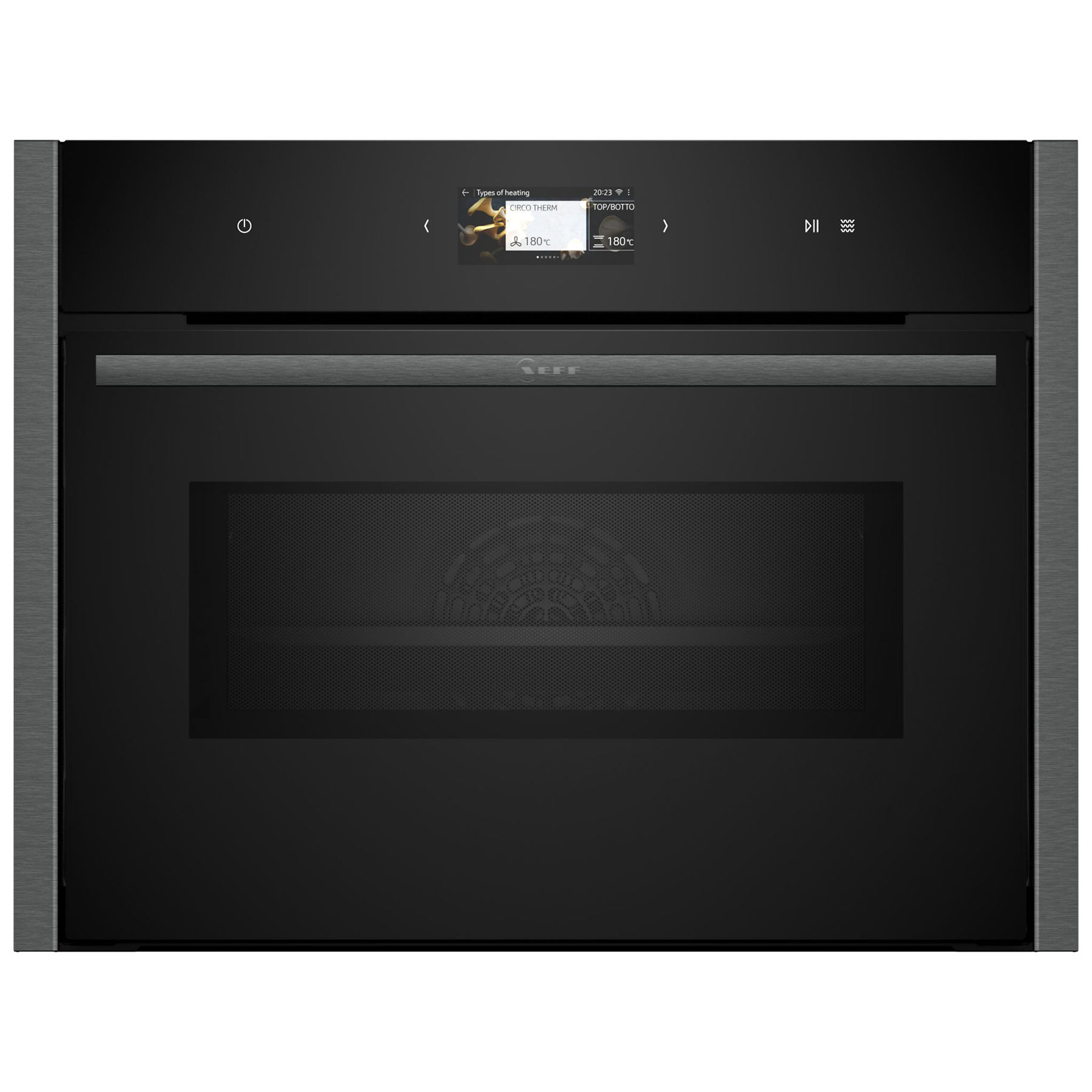 Image of Neff C24MS31G0B N90 Built In Compact Oven Microwave in Black 45L