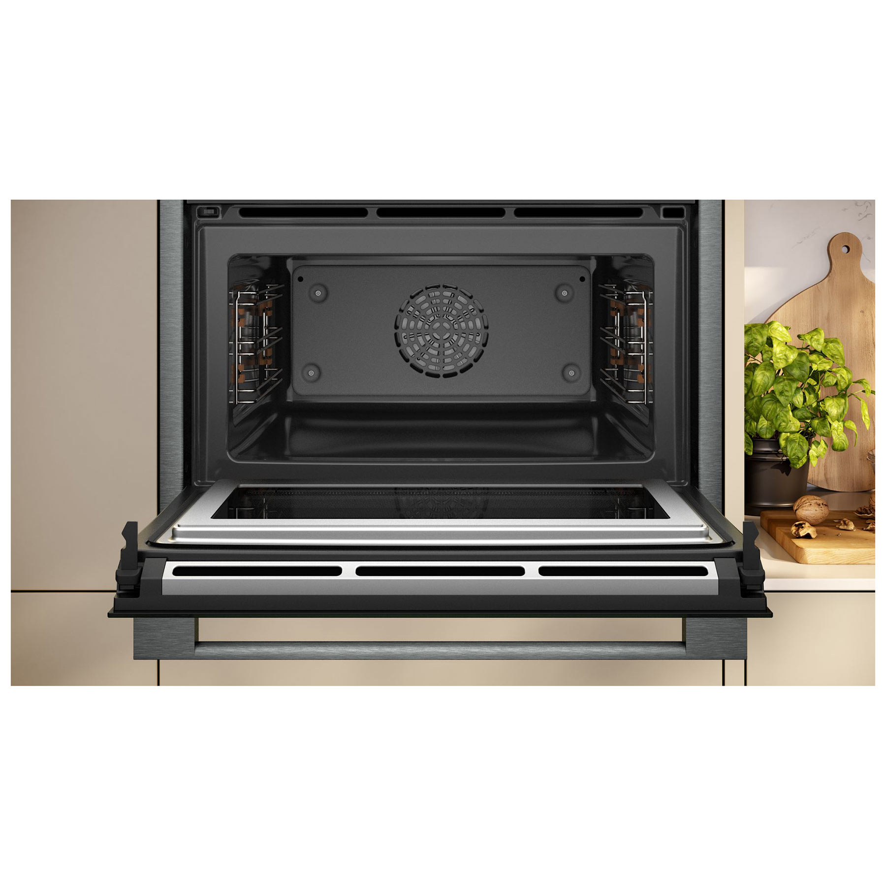Neff C24MS31G0B N90 Built In Compact Electric Single Oven with Microwa, photo 3