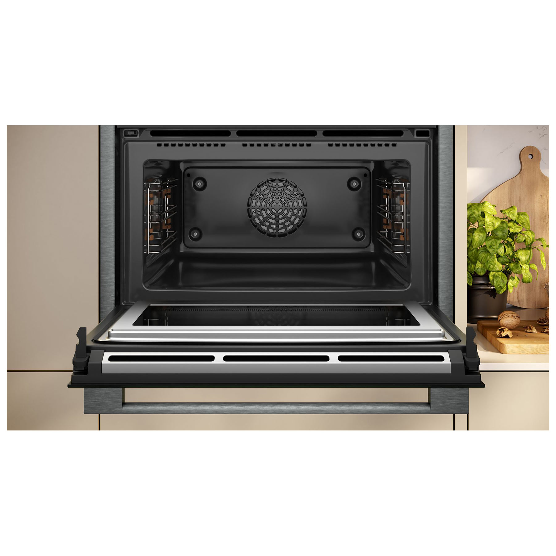 Neff C24MS71G0B N90 Built In Compact Electric Single Oven with Microwa, photo 3