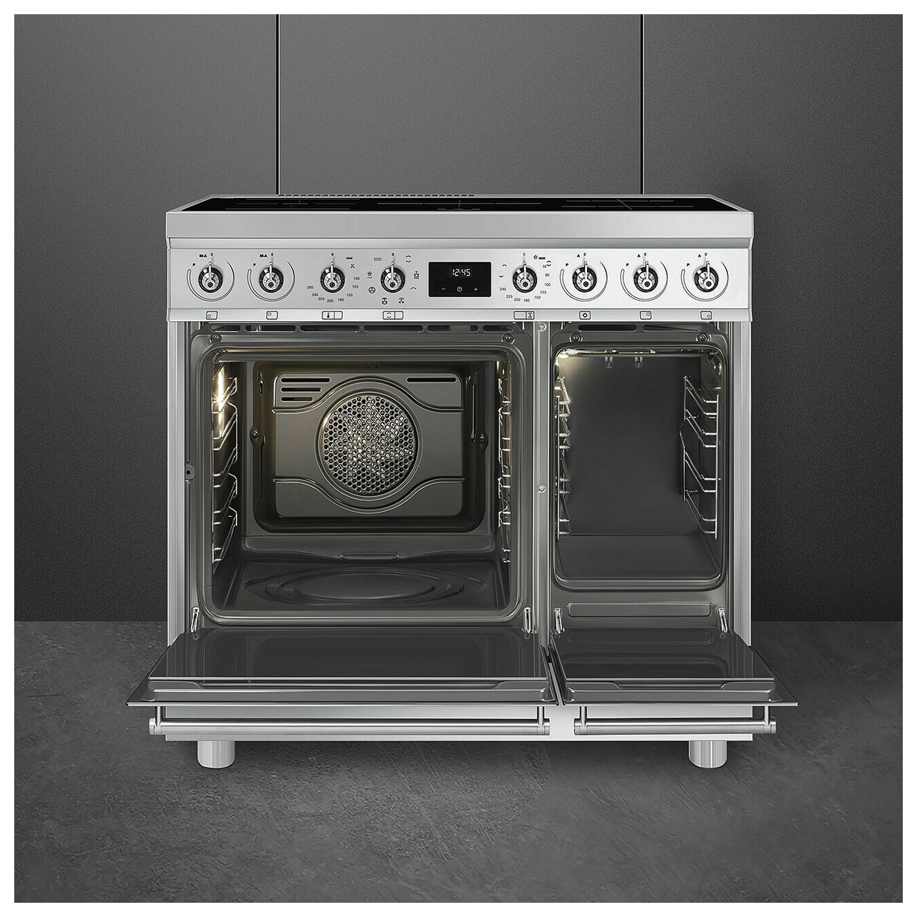 Smeg C92IMX2 90cm Symphony Classic Induction Range Cooker in Stainless, photo 5