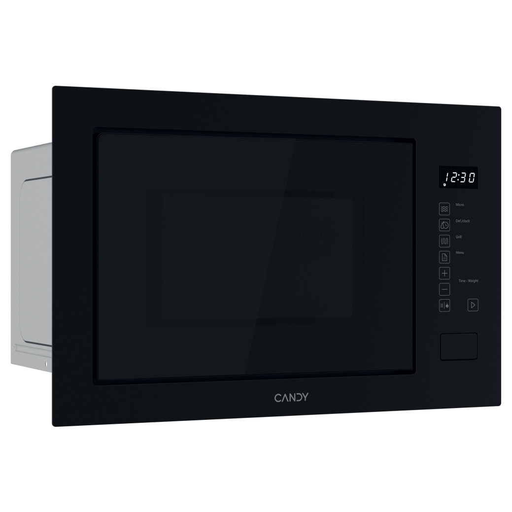 Candy Built-In Microwave: 25L Black Kitchen Appliance with Modern Design and Efficient Cooking Performance, photo 2