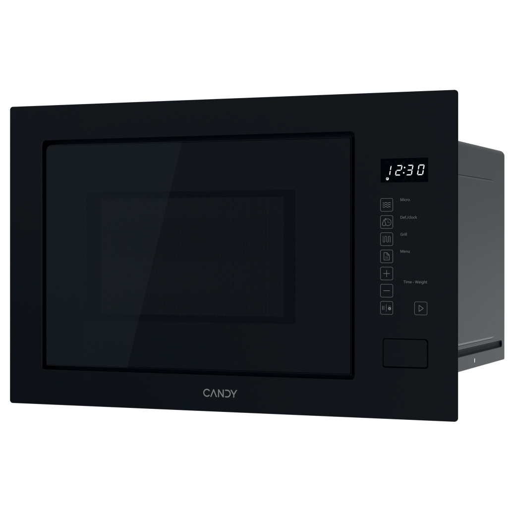 Candy Built-In Microwave: 25L Black Kitchen Appliance with Modern Design and Efficient Cooking Performance, photo 3