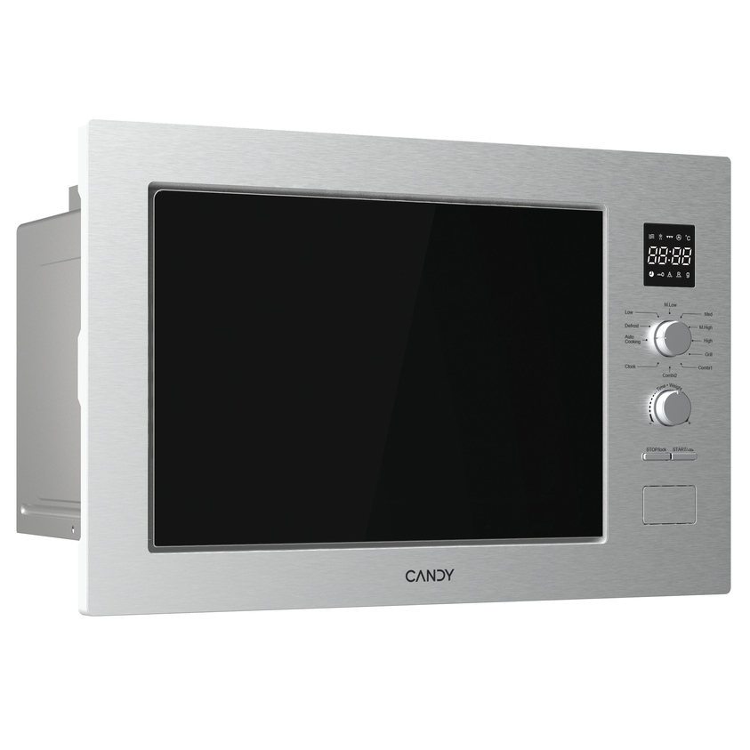 Candy CA38FL7NWXUK Built In Microwave Oven with Grill in Stainless Ste, photo 2