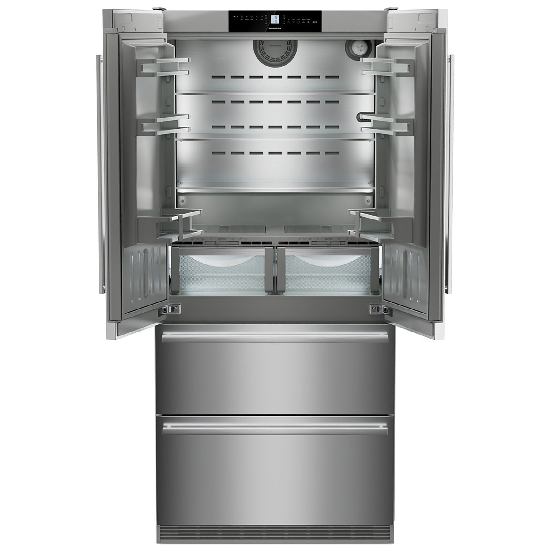 Liebherr Premium Plus CBNSTE8872 BioFresh No Frost American Fridge Freezer Stainless Steel, photo 2