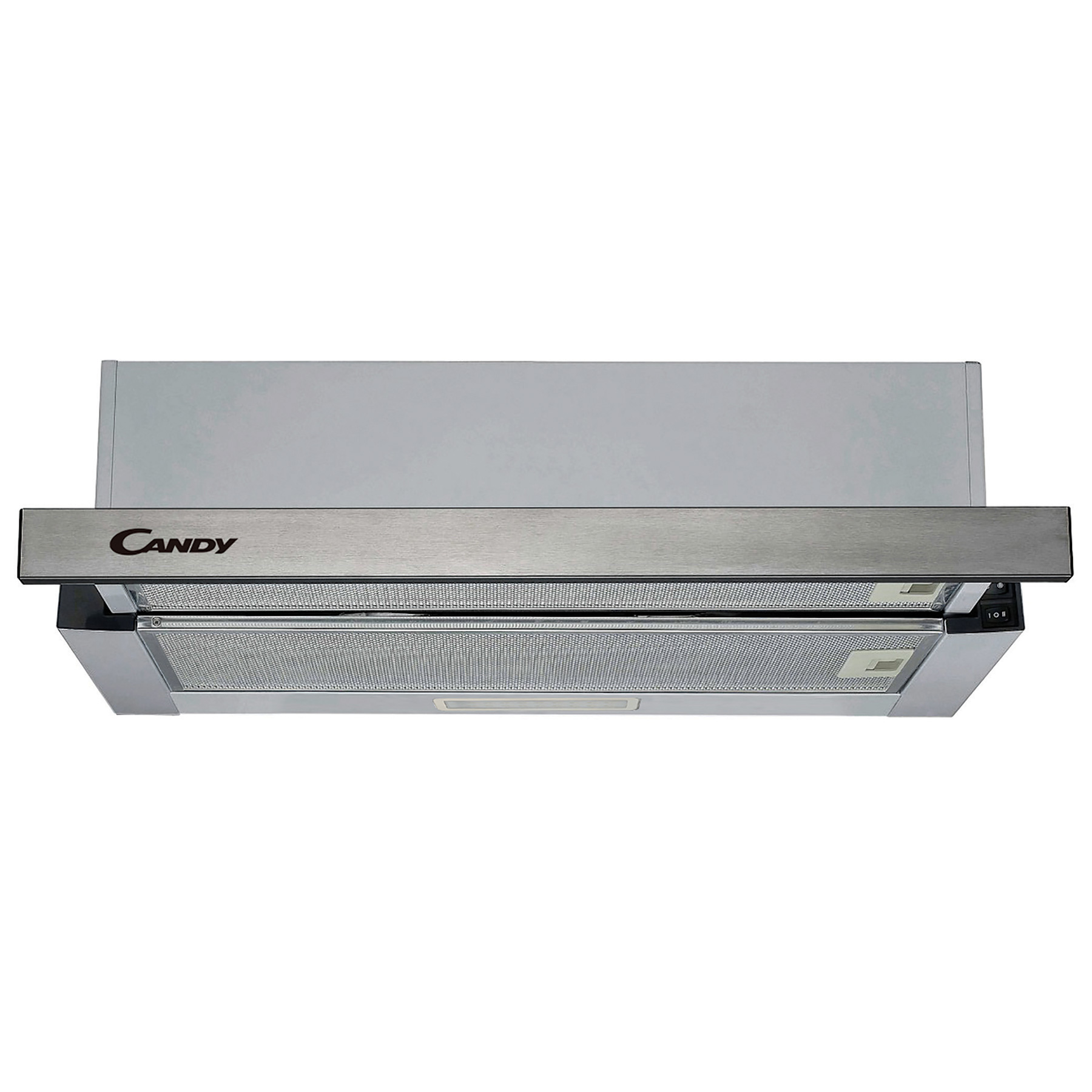 Candy CBT6252X 60cm Telescopic Hood in St Steel 3 Speed Fan LED Light