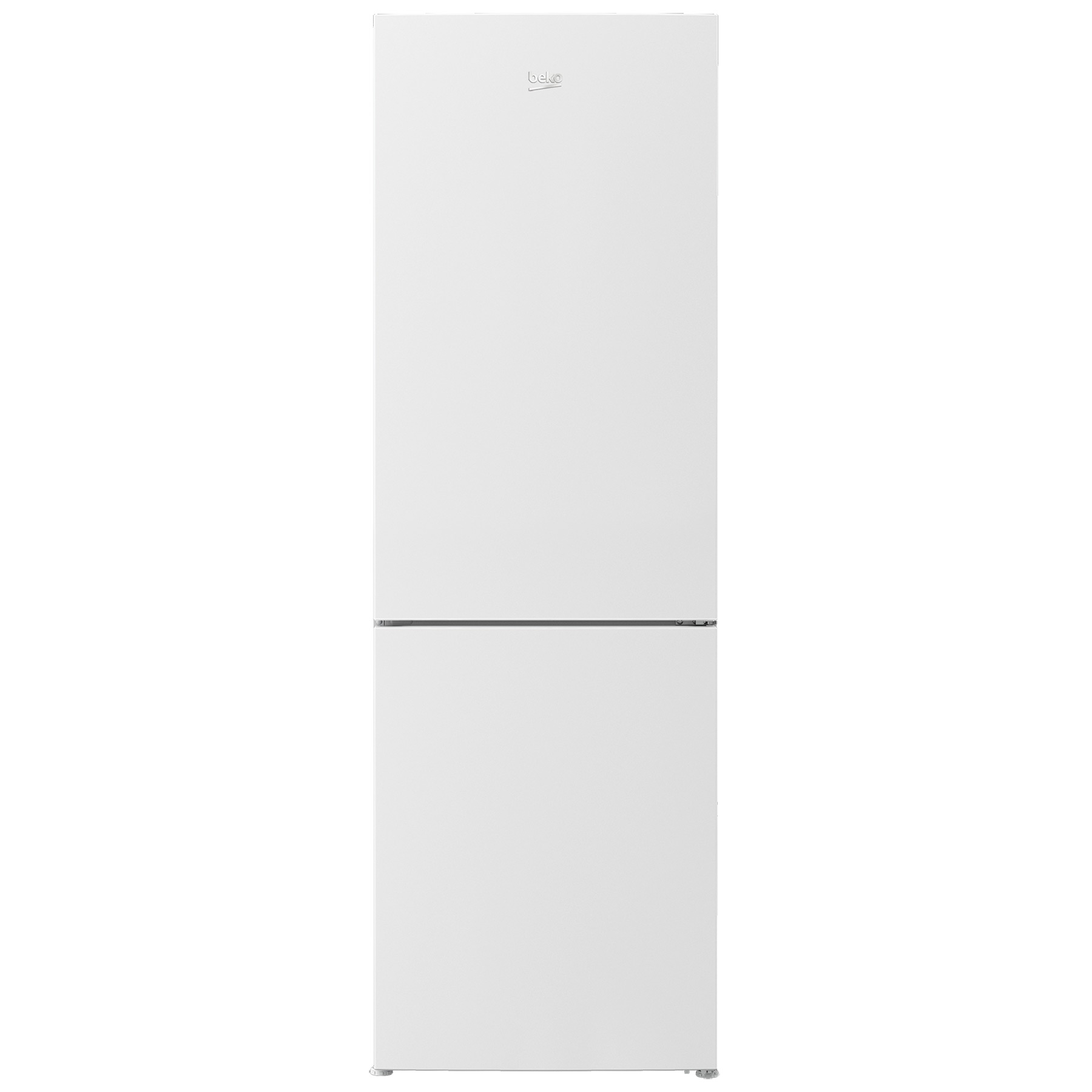 Image of Beko CCFH1685W 60cm Frost Free Fridge Freezer in White 1 85m F Rated
