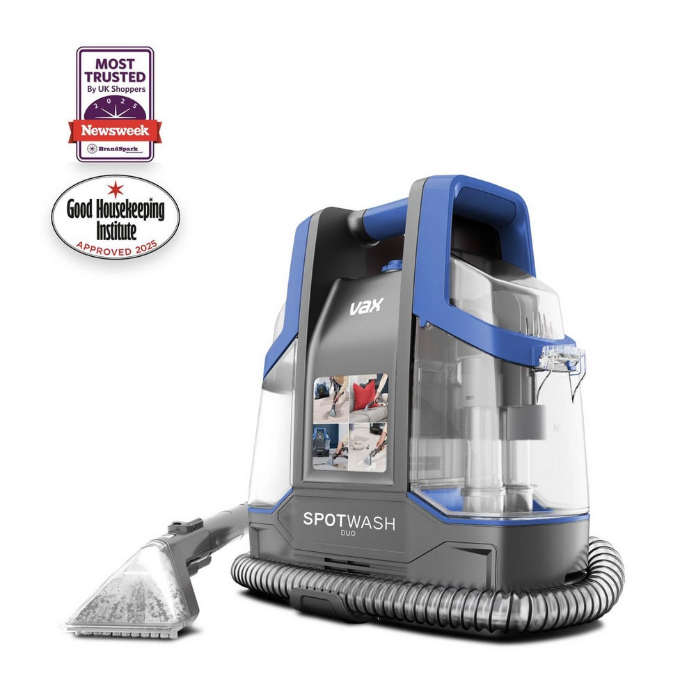 Vax SpotWash Duo Spot Cleaner: Compact Carpet & Upholstery Deep Cleaning Machine for Stains & Spills, photo 2