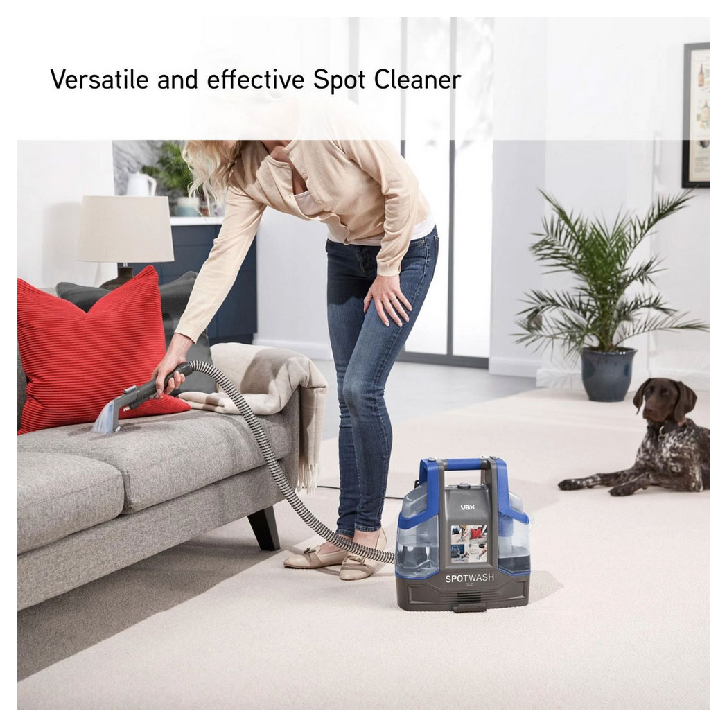 Vax SpotWash Duo Spot Cleaner: Compact Carpet & Upholstery Deep Cleaning Machine for Stains & Spills, photo 3
