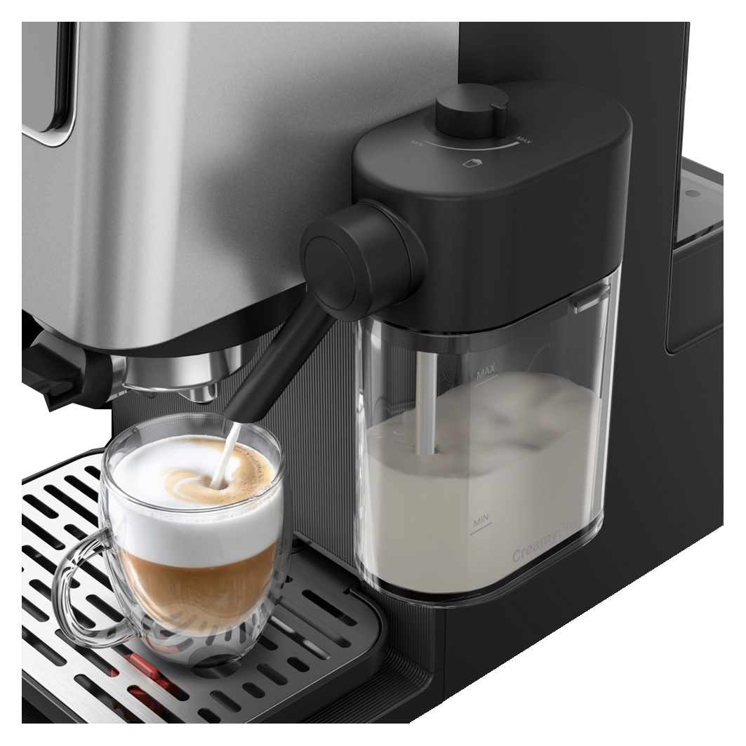 Beko CED7524X Espresso Machine with Integrated Grinder and Milk Cup Silver, photo 5