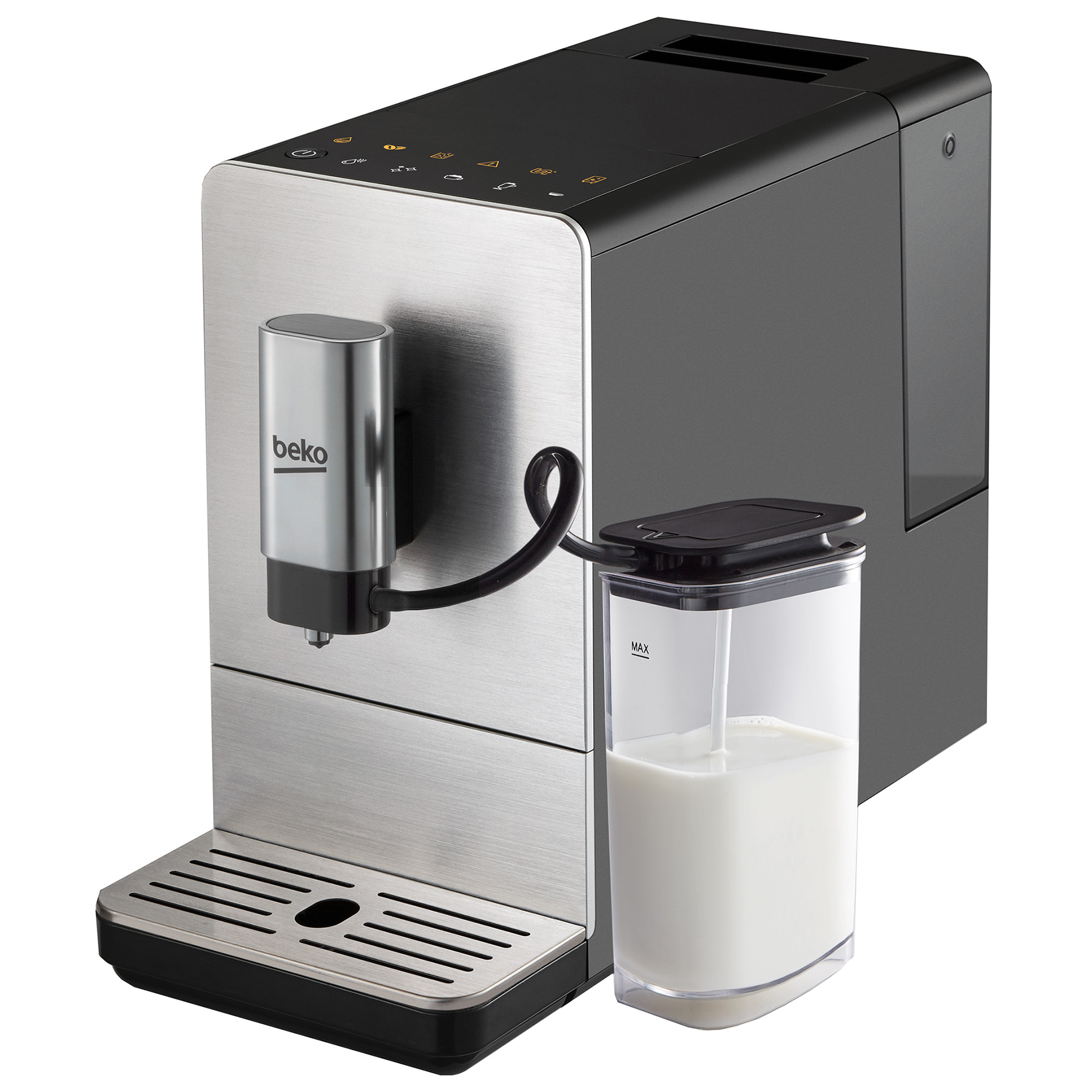 Image of Beko CEG5331X Bean to Cup Coffee Machine with Milk Frother