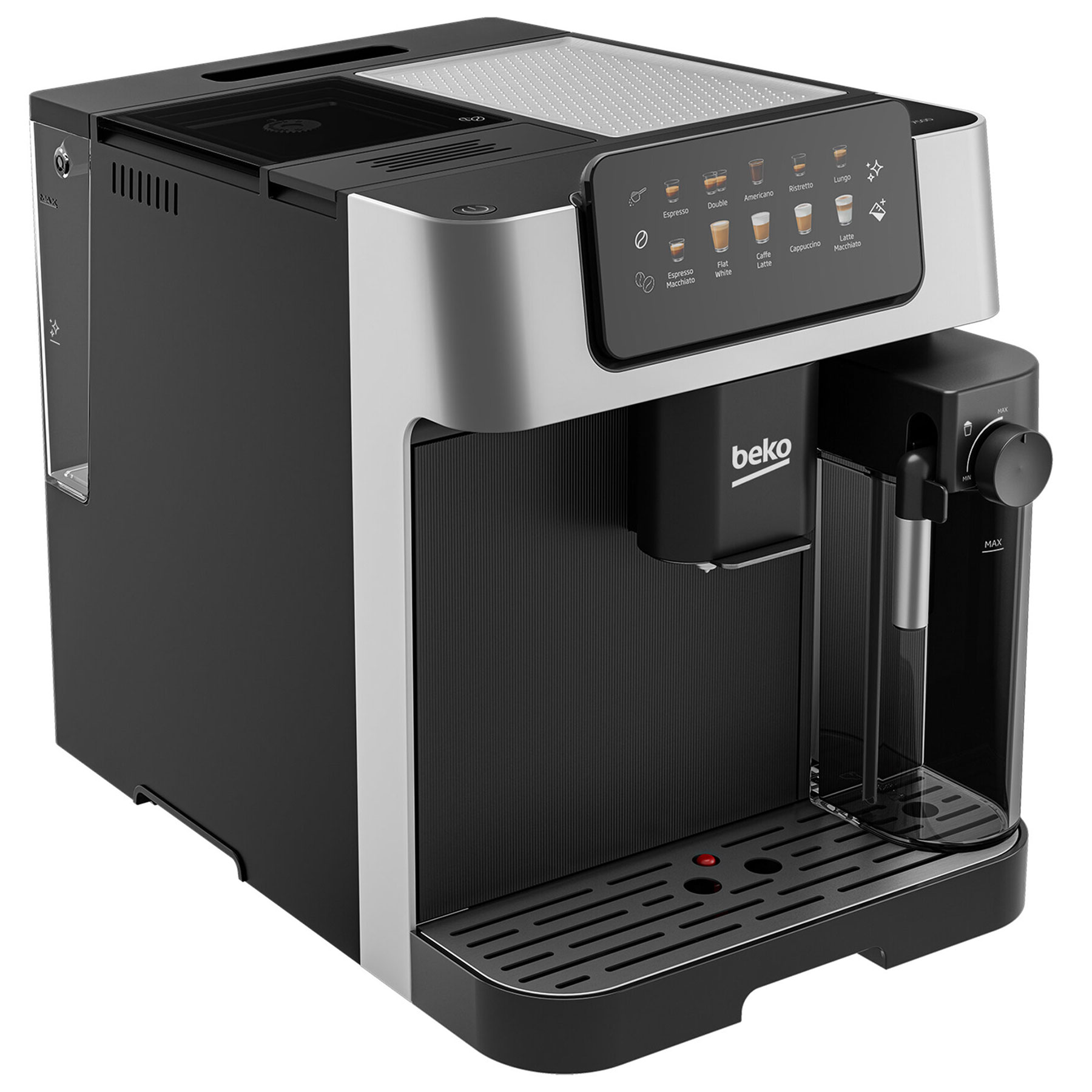 Beko CEG7304X Bean to Cup Fully Automatic Coffee Machine Steam Wand Mi