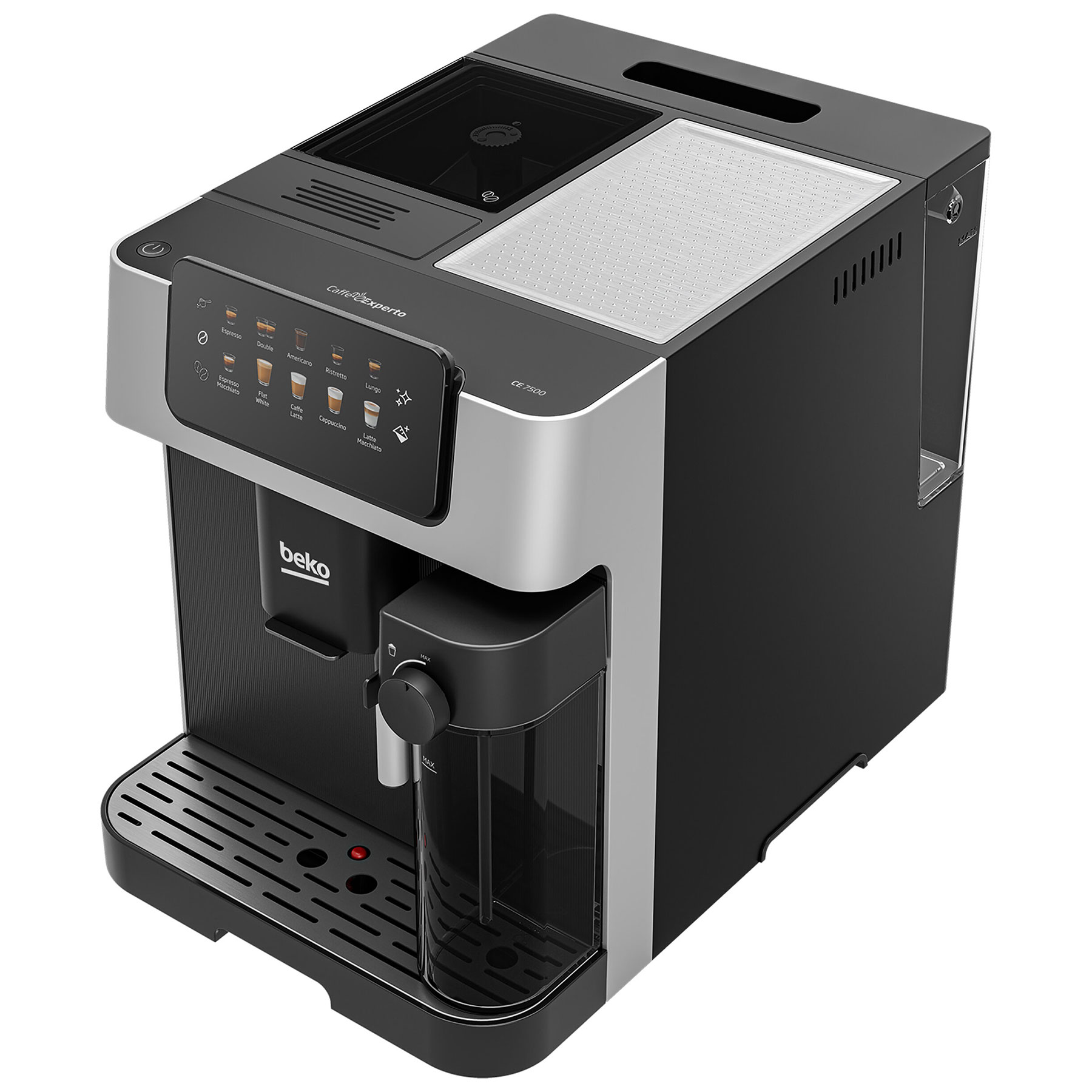 Beko CEG7304X Bean to Cup Fully Automatic Coffee Machine Steam Wand Mi, photo 2