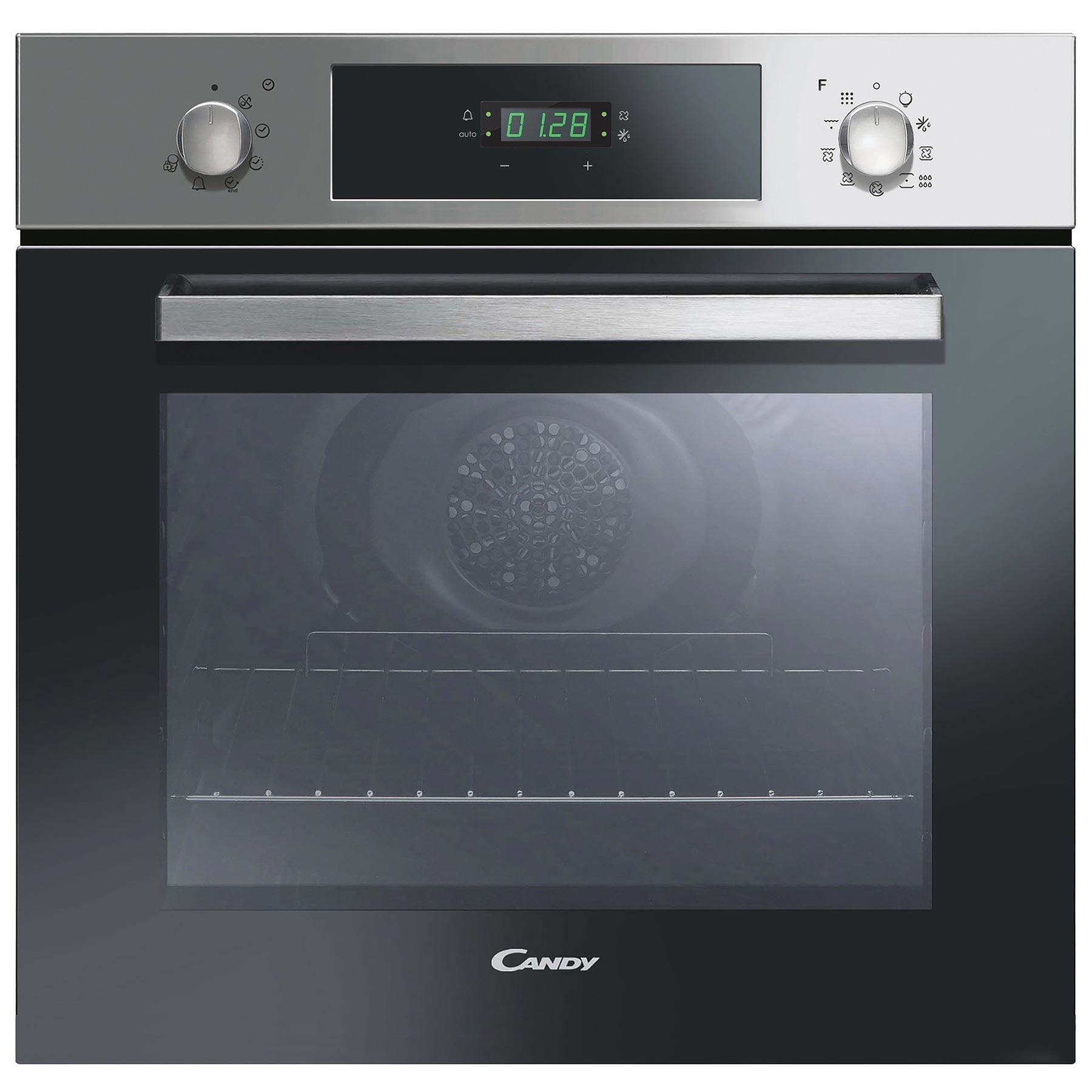 Candy CELFP886X Built In Pyrolytic Electric Single Oven in St Steel 70
