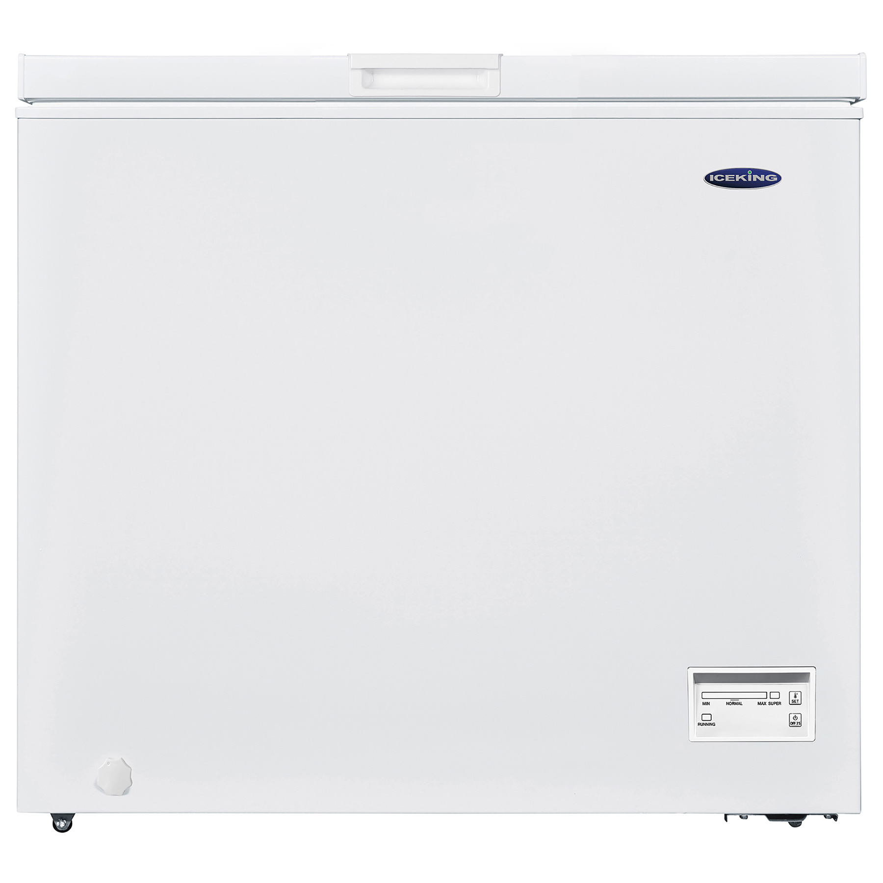 Iceking CF197EW 91cm Chest Freezer in White 198 Litre 0 85m