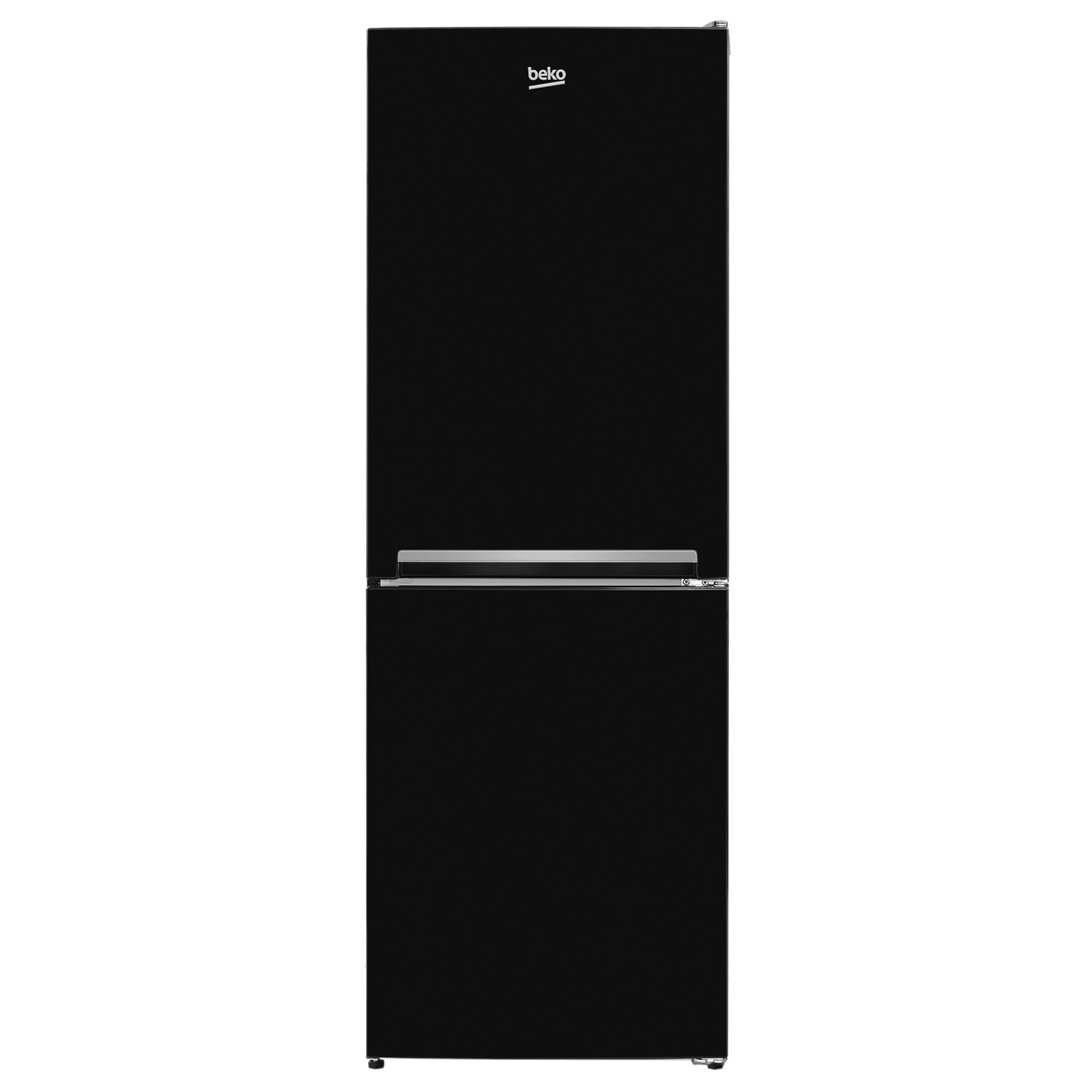 Image of Beko CFG3552B 55cm Frost Free Fridge Freezer in Black 1 53m F Rated