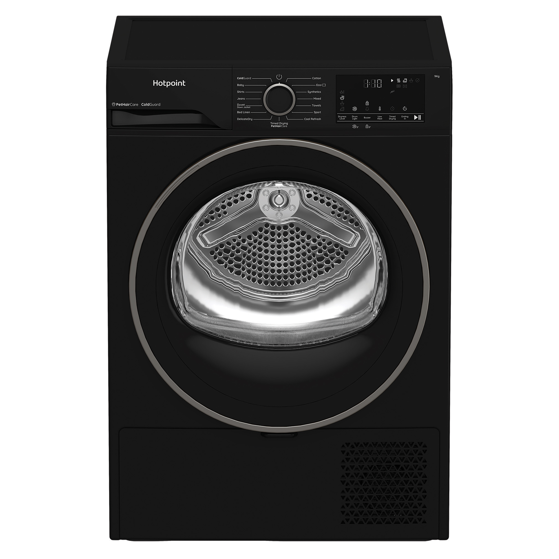 Hotpoint C HD 93M BB UK tumble dryer Freestanding Front-load 9 kg Black